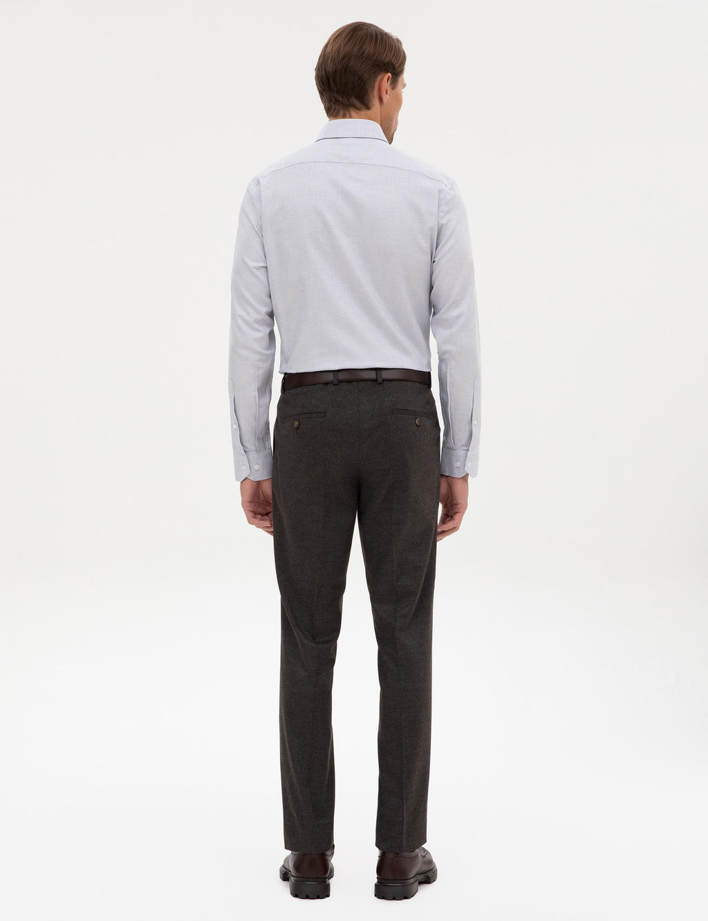Kahverengi Slim Fit Kuma_ Pantolon - Pierre cardin фото 10