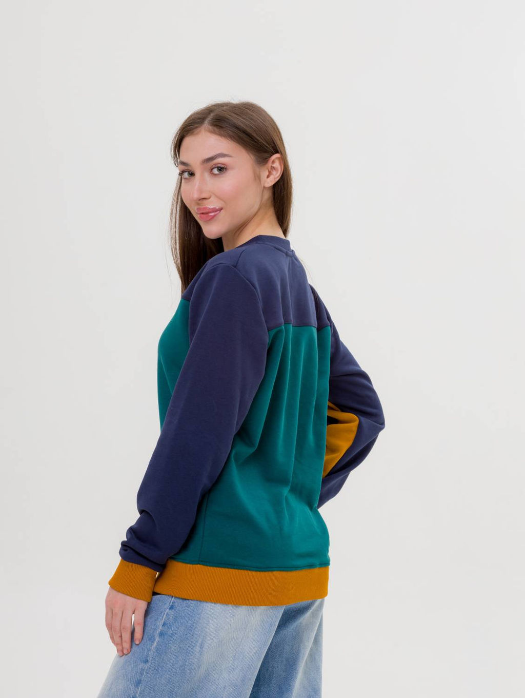 ФУТЕР 3х нитка ПЕТЛЯ качество ПЕНЬЕ Свитшот унисекс - Knitka wear фото 5