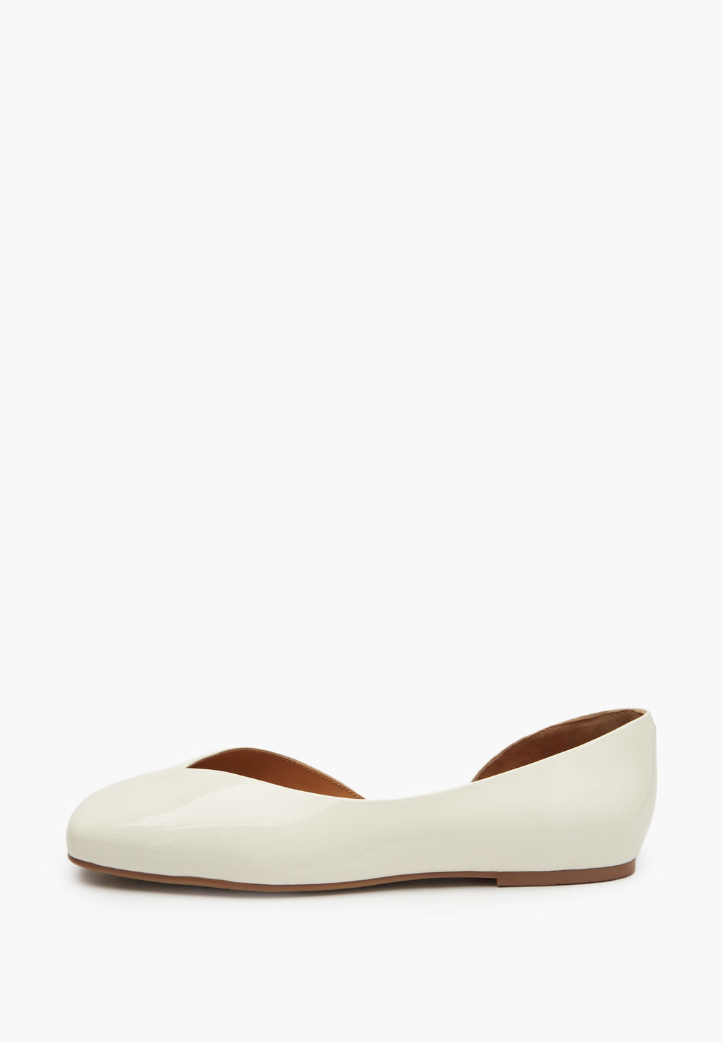 Молочные лакированные женские туфли - Mascotte фото 2