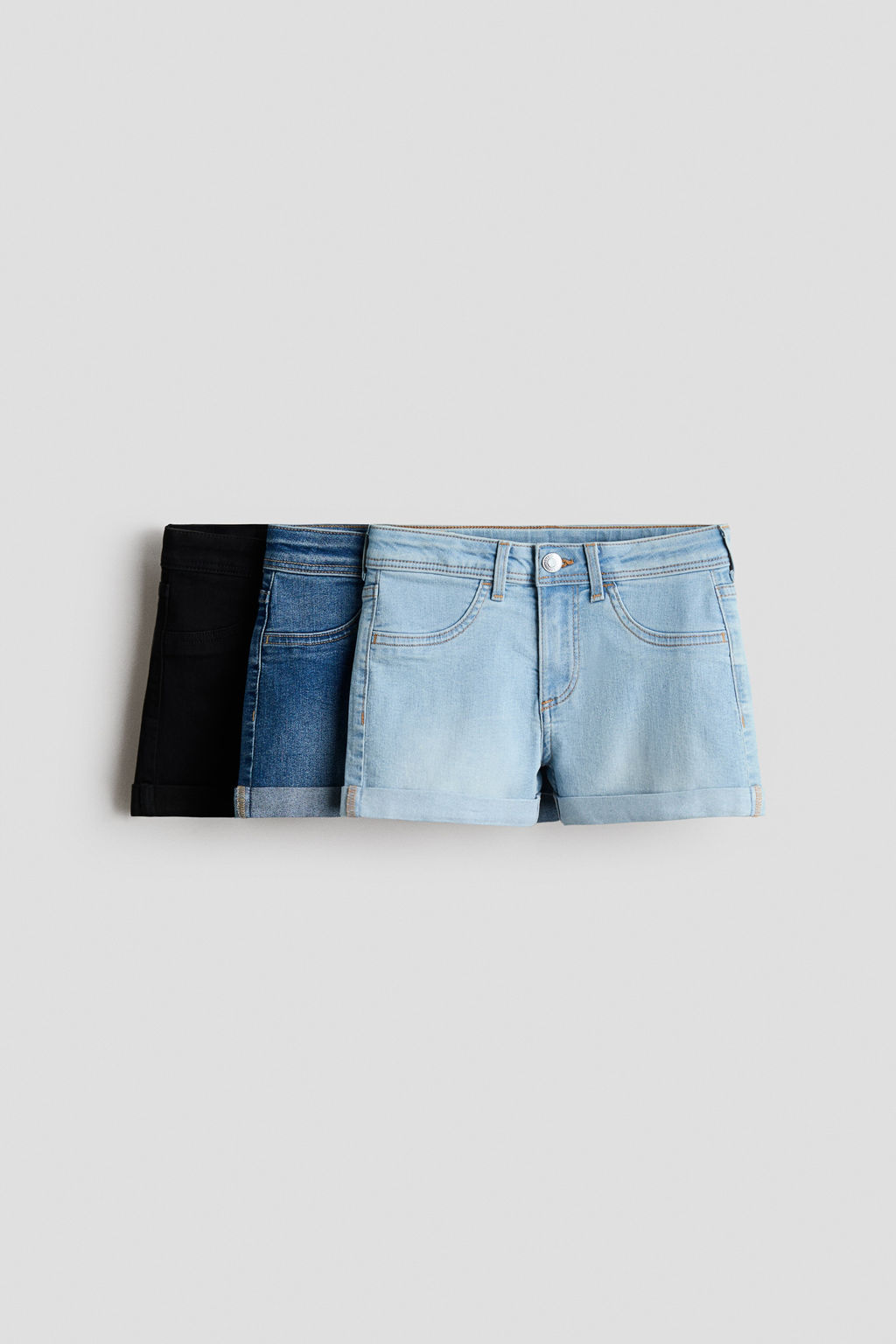 Pack de 3 vaqueros cortos - H&m фото 3