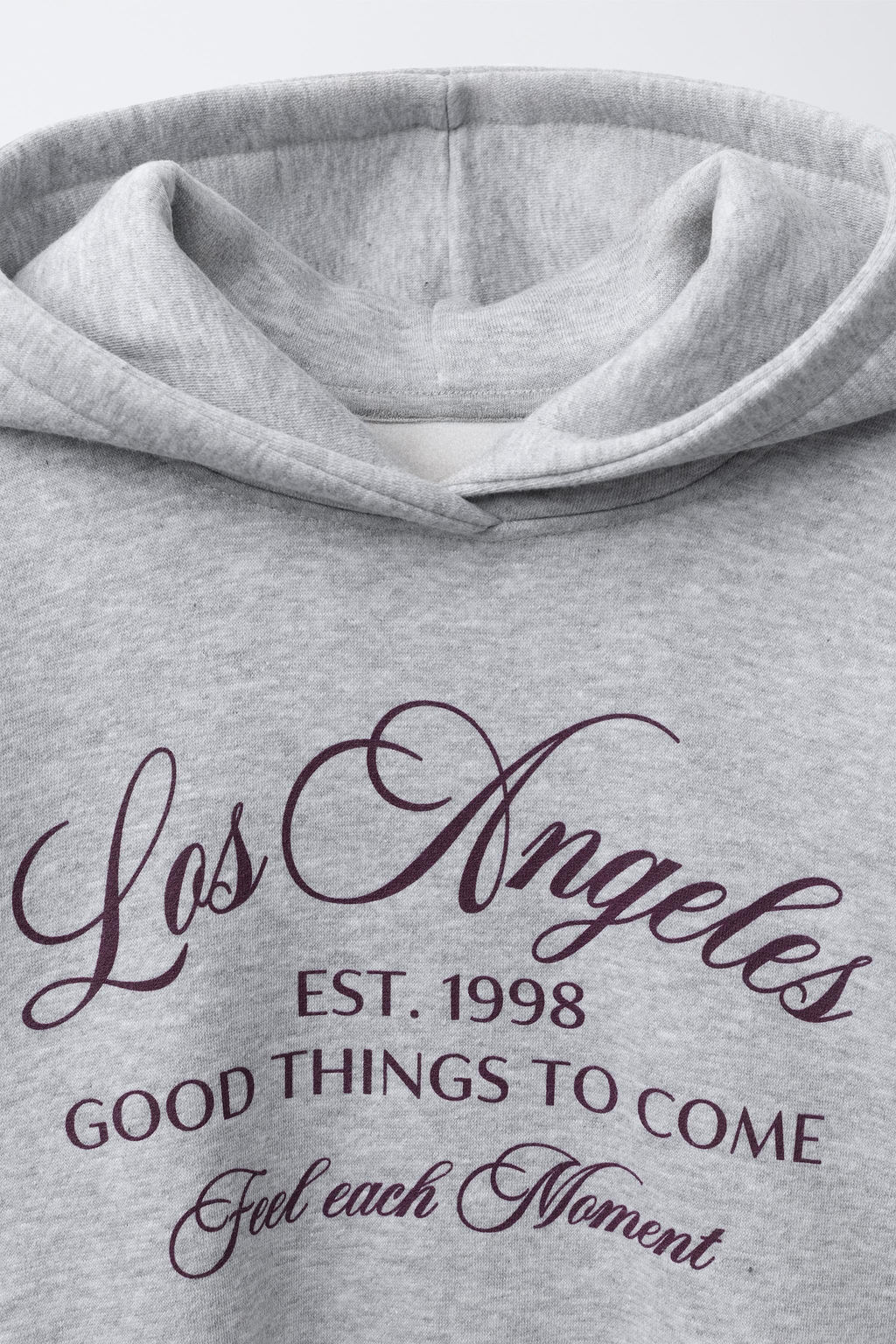 VARSITY DOUBLE HEM HOODIE - Zara фото 3