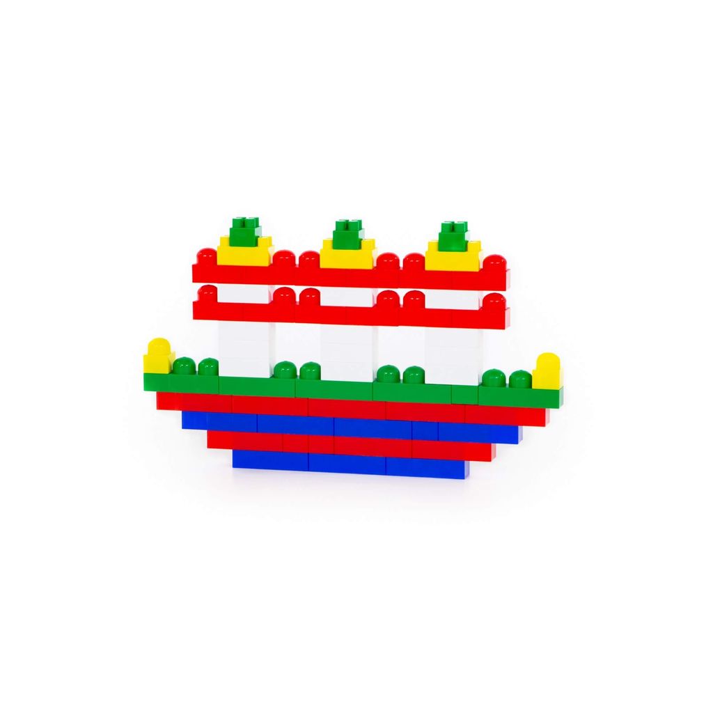 Конструктор Супер-Микс (144 элемента) (в рюкзаке) - Полесье фото 4