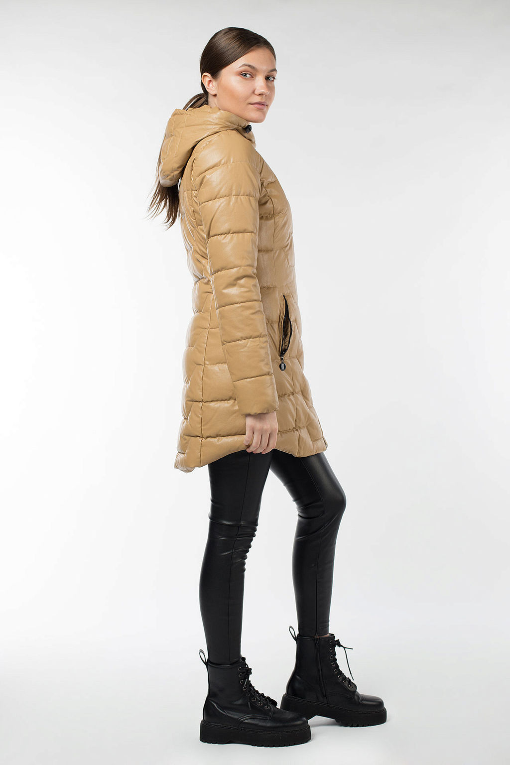 04-1704 Куртка демисезонная (Синтепон 200) ВИДЕООБЗОР в ТГ - Империя пальто фото 6