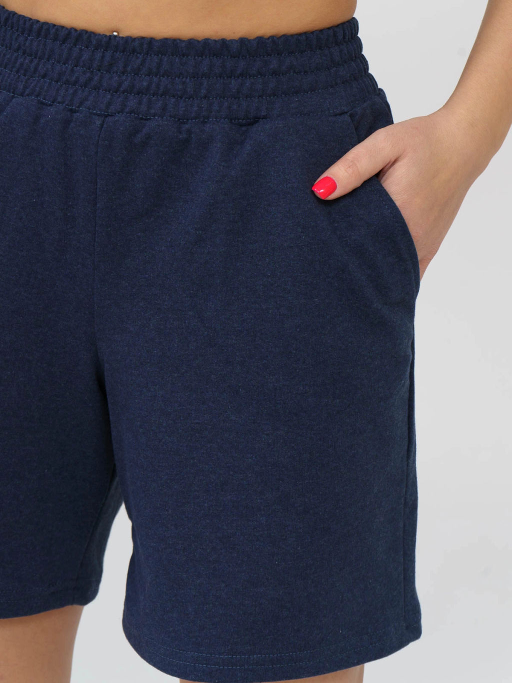 Шорты женские, цвет серый - Текс-плюс фото 2