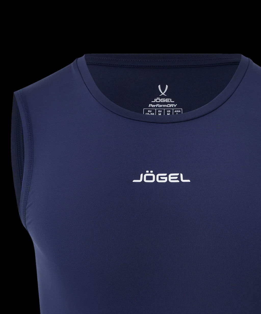 Майка компрессионная JOGEL CAMP PerFormDRY Baselayer SL Tee, темно-синий  фото 4
