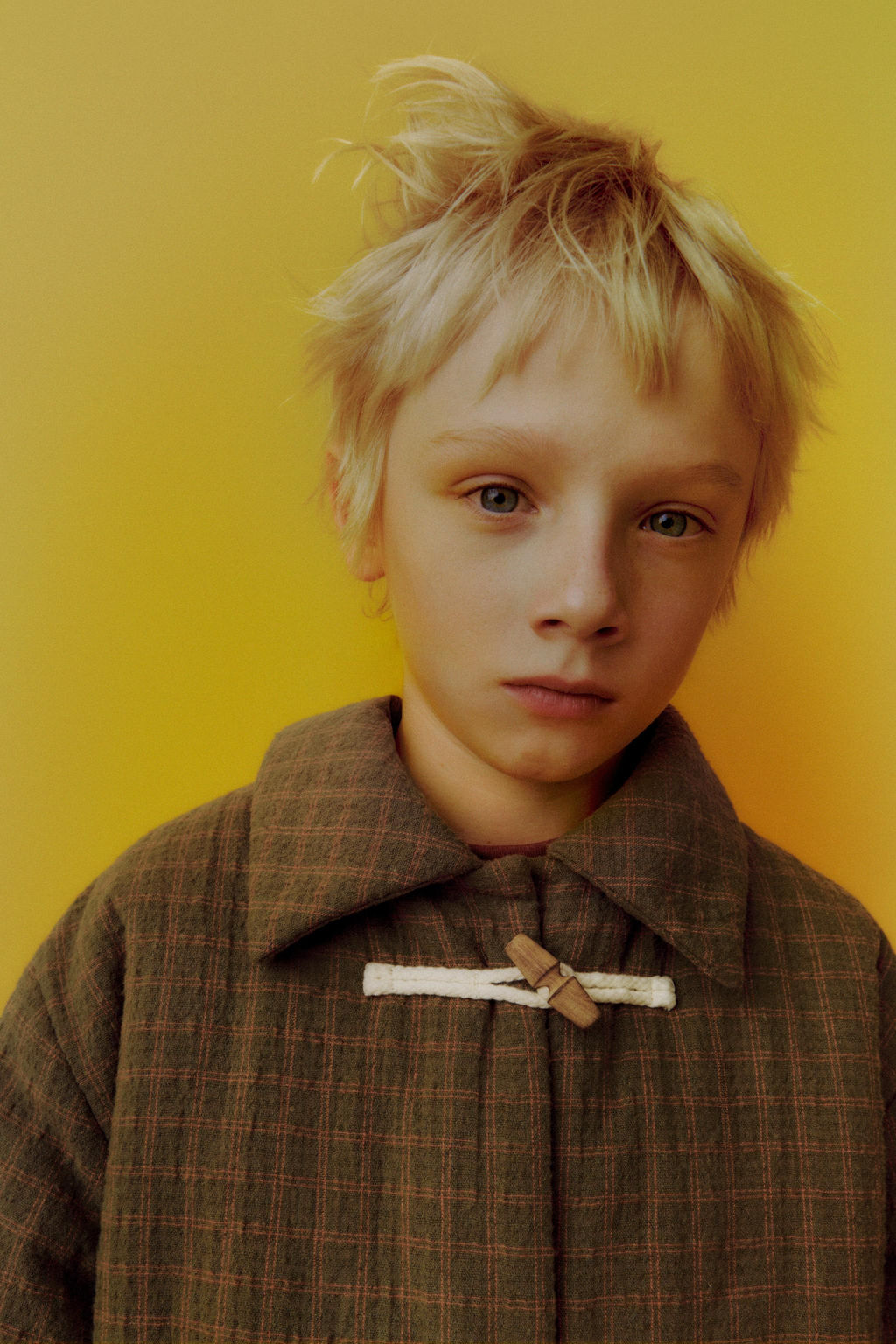 CHECK JACKET WITH FIREMAN CLASP - Zara фото 9