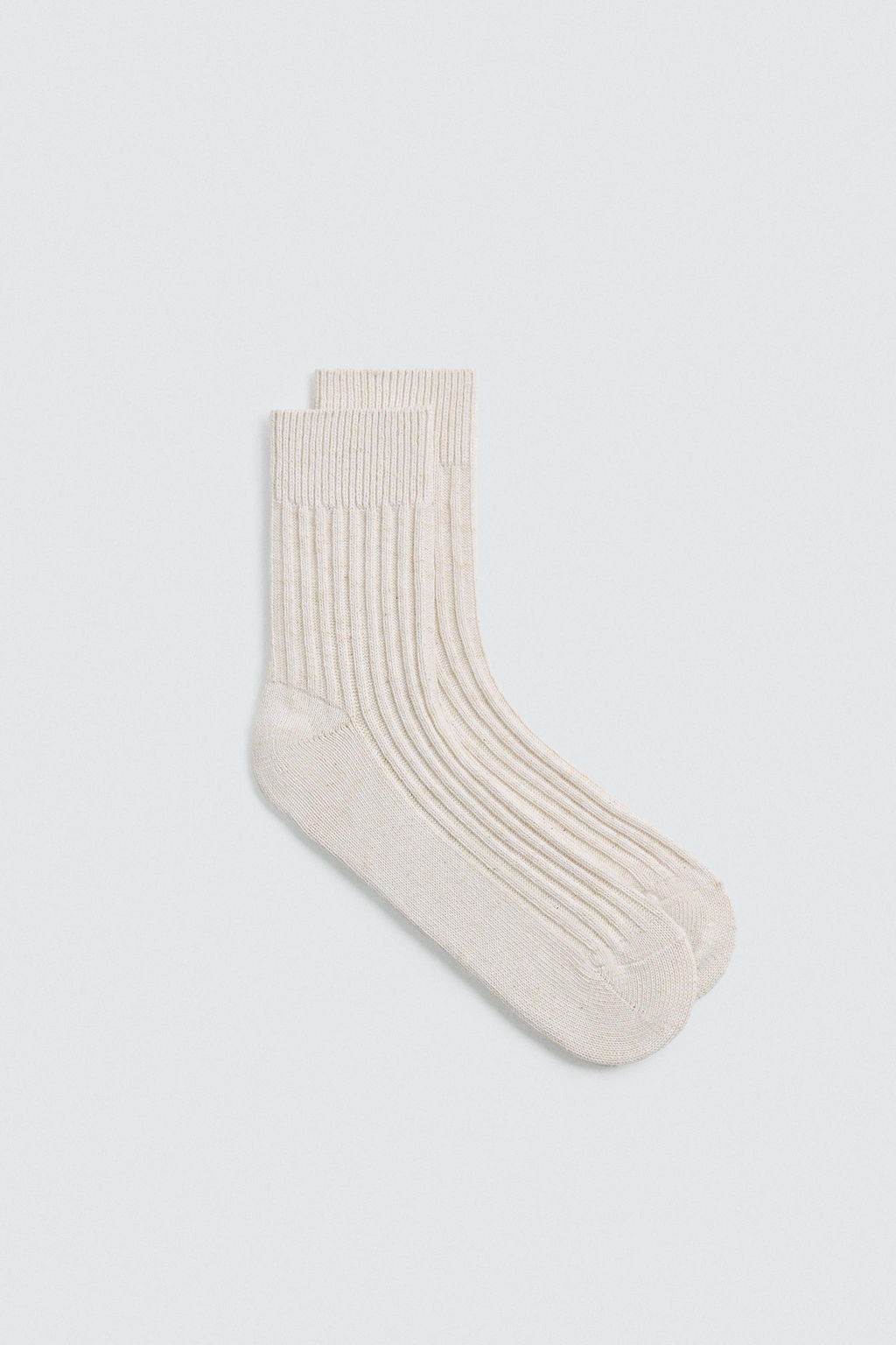 RIBBED SHORT SOCKS - Zara фото 4