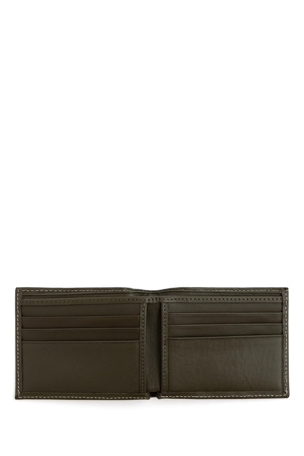 Мужской кошелек цвета хаки - U.s. polo assn фото 4