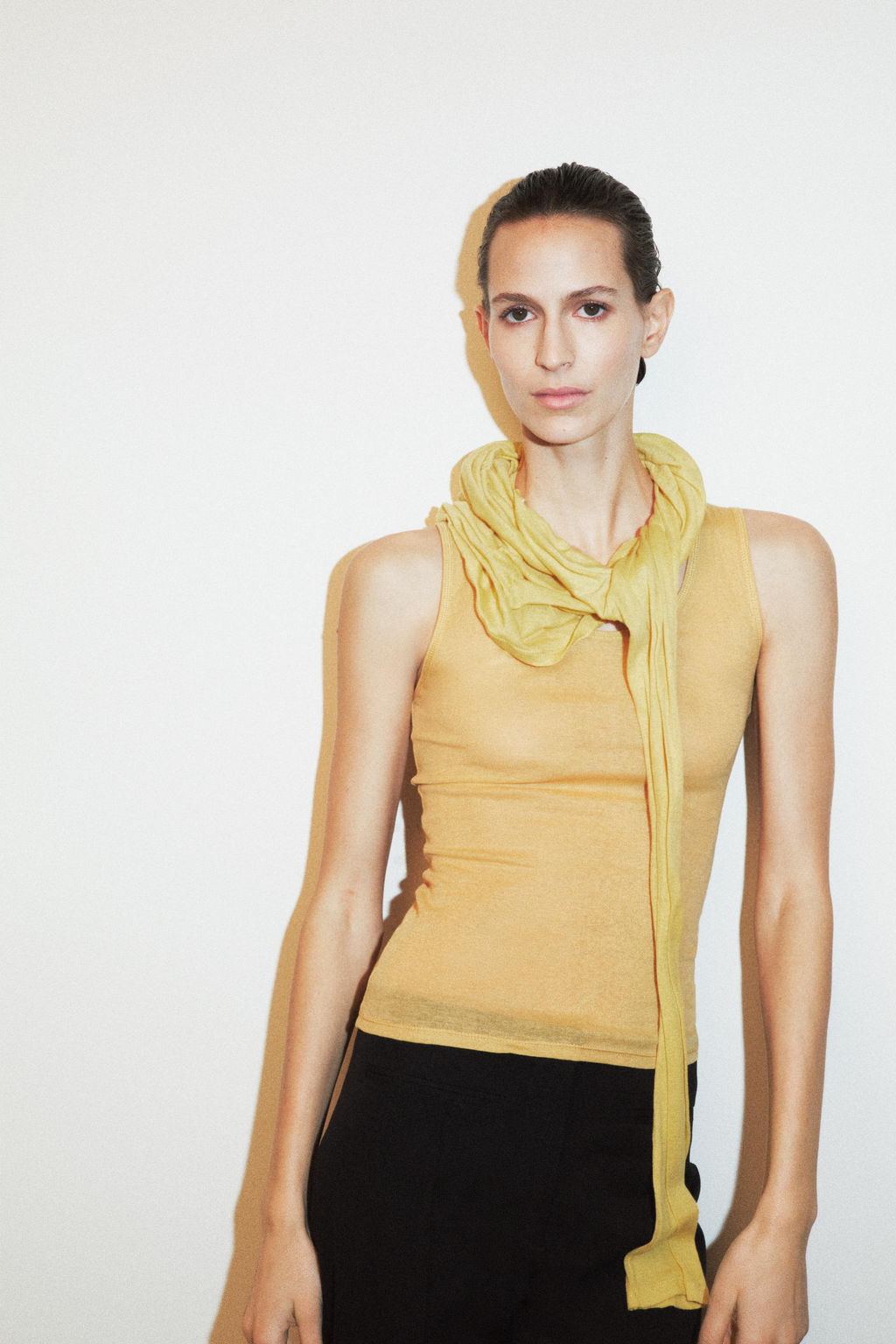 SUPIMA® SLEEVELESS T-SHIRT - Zara фото 4