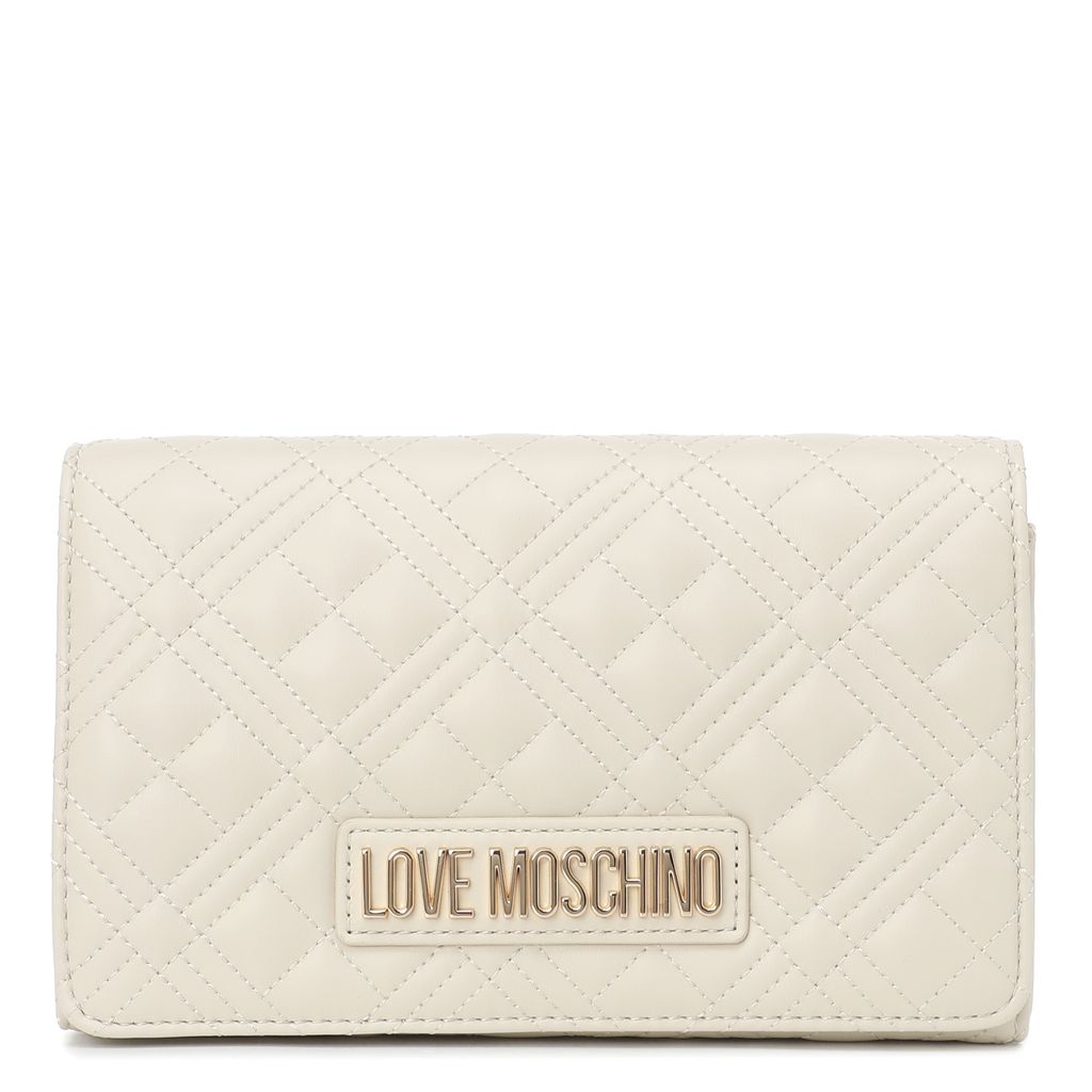 Клатч LOVE MOSCHINO SMART DAILY BAG Артикул 2935244, светло-бежевый  фото 2