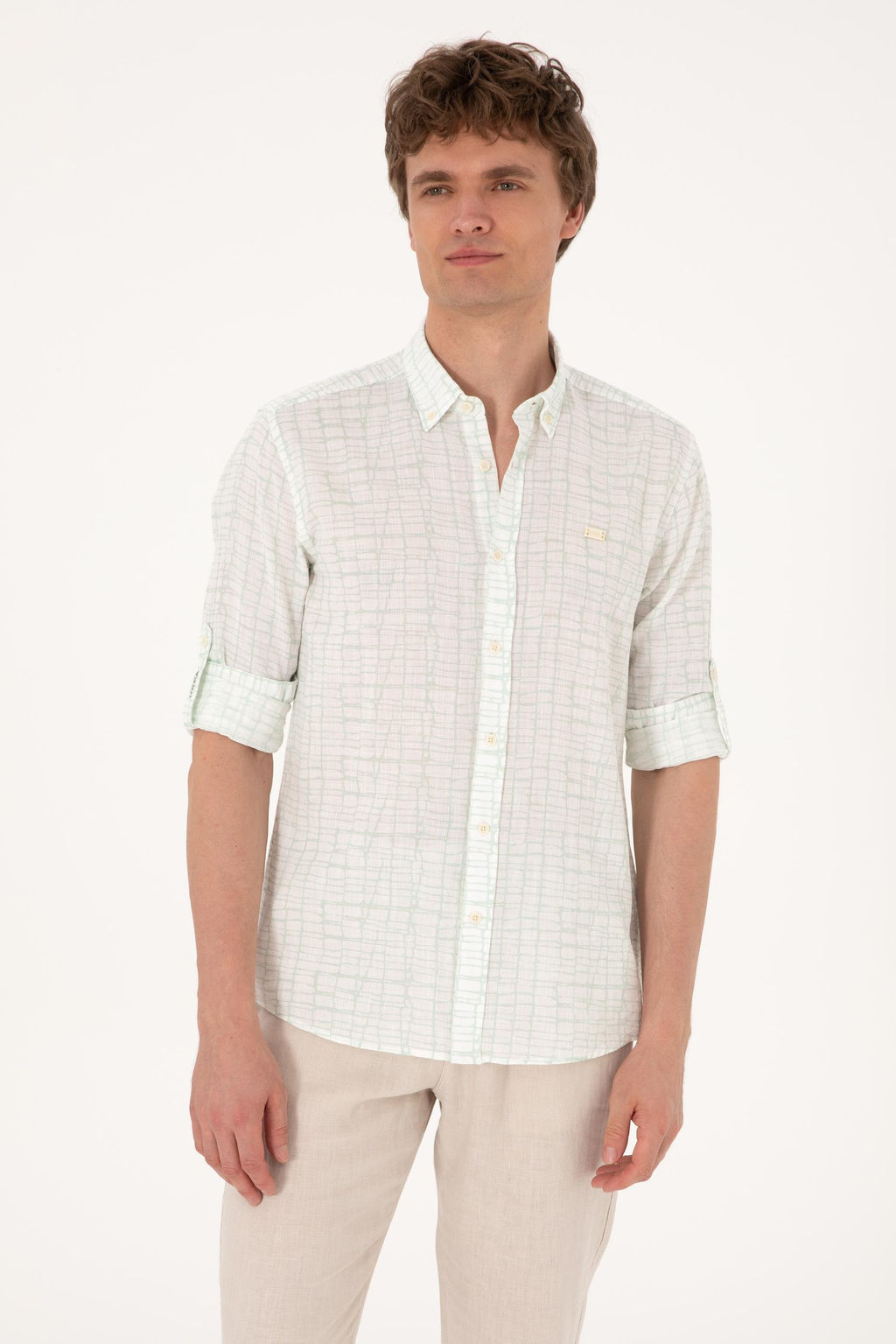 Erkek Su Ye_ili Uzun Kollu G_mlek Sepette S_rpriz _ndirim