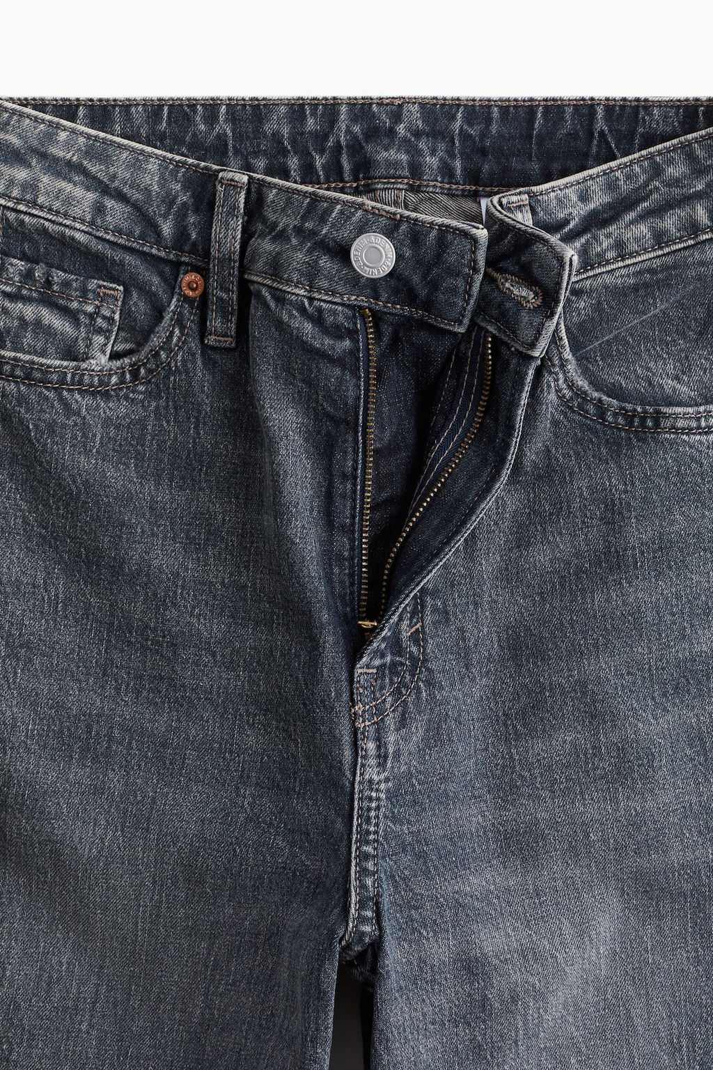 Curvy Fit Slim High Jeans - H&m фото 7