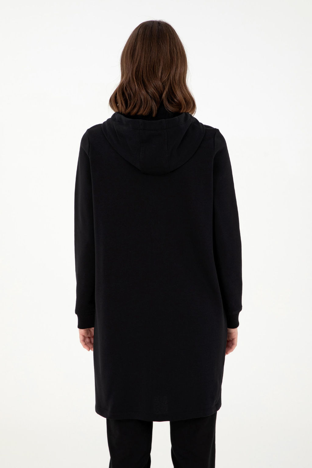 Женский черный свитшот Неожиданная скидка в корзине - U.s. polo assn фото 5