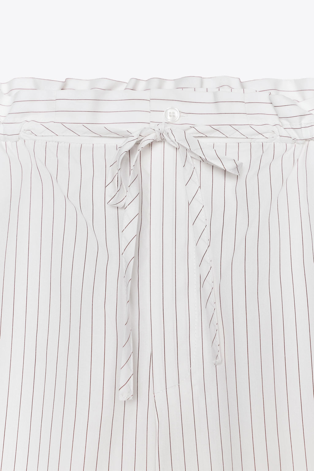 STRIPED PYJAMA TROUSERS - Zara фото 6
