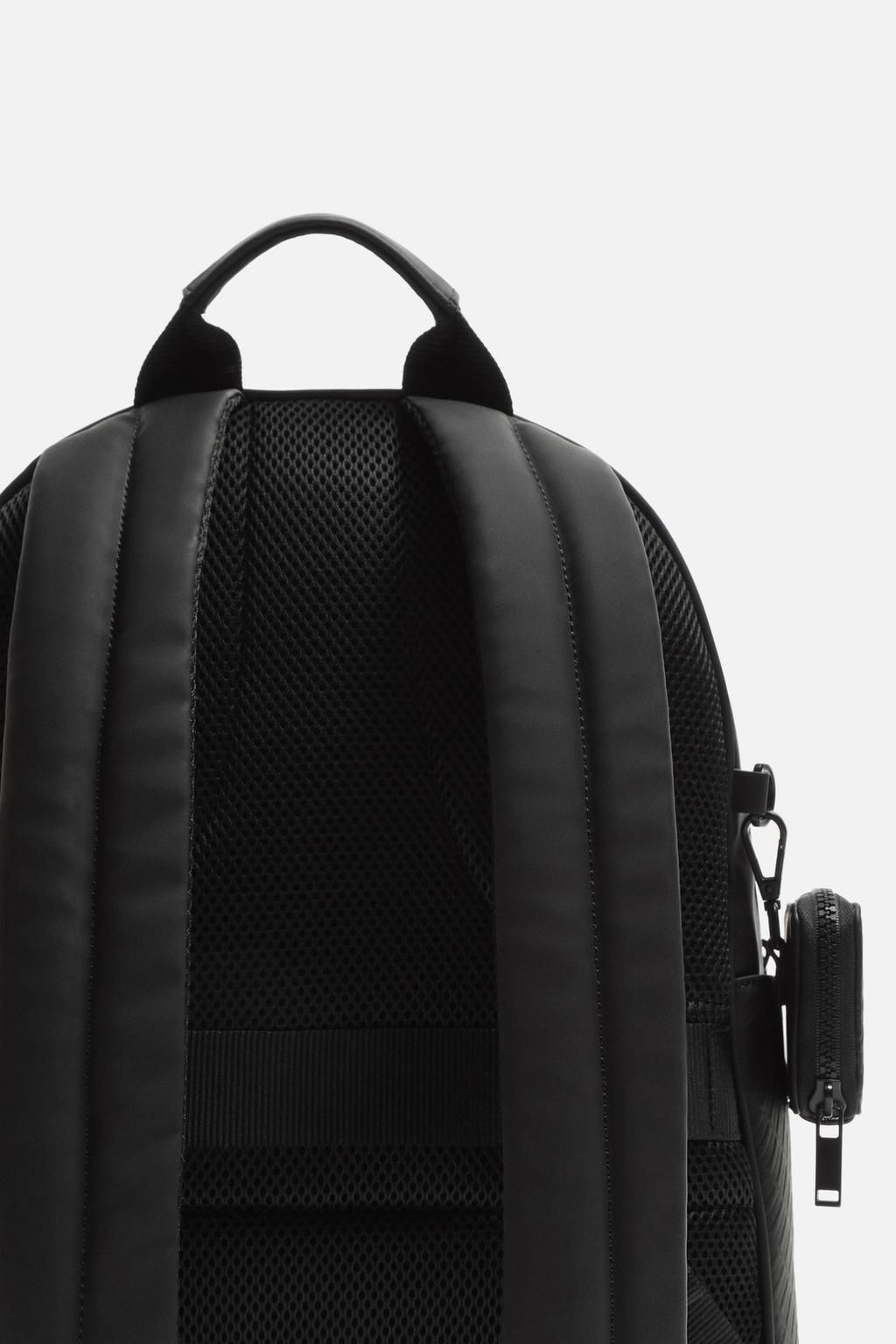 RUBBERISED BACKPACK - Zara фото 6