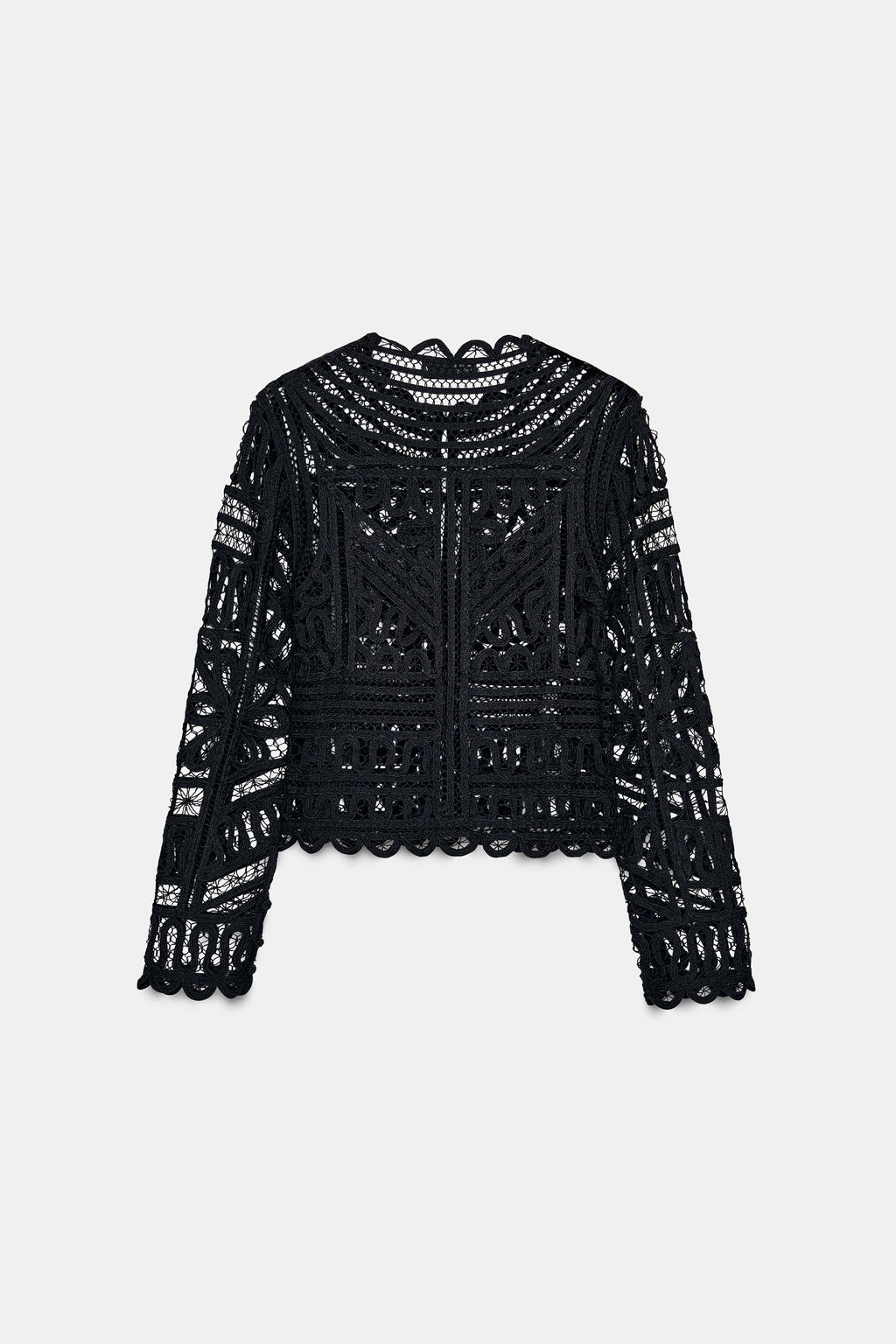 CROCHET BLOUSE ZW COLLECTION - Zara фото 7