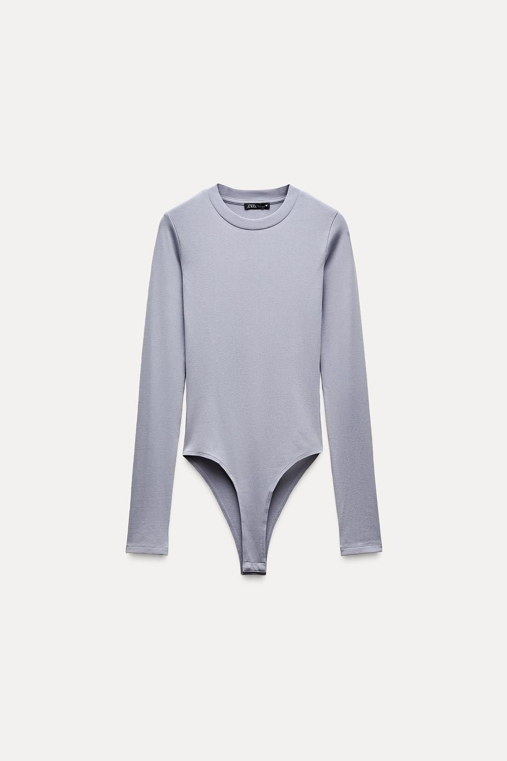 COTTON MODAL BODYSUIT - Zara фото 29