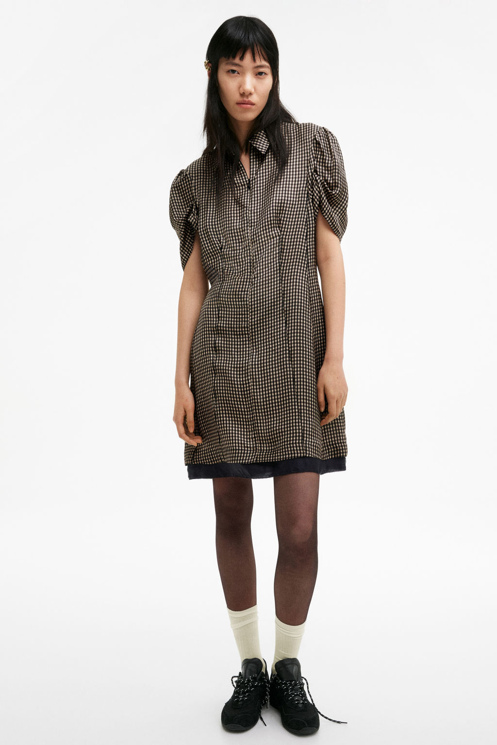 Vestido con manga puffy - H&m фото 3