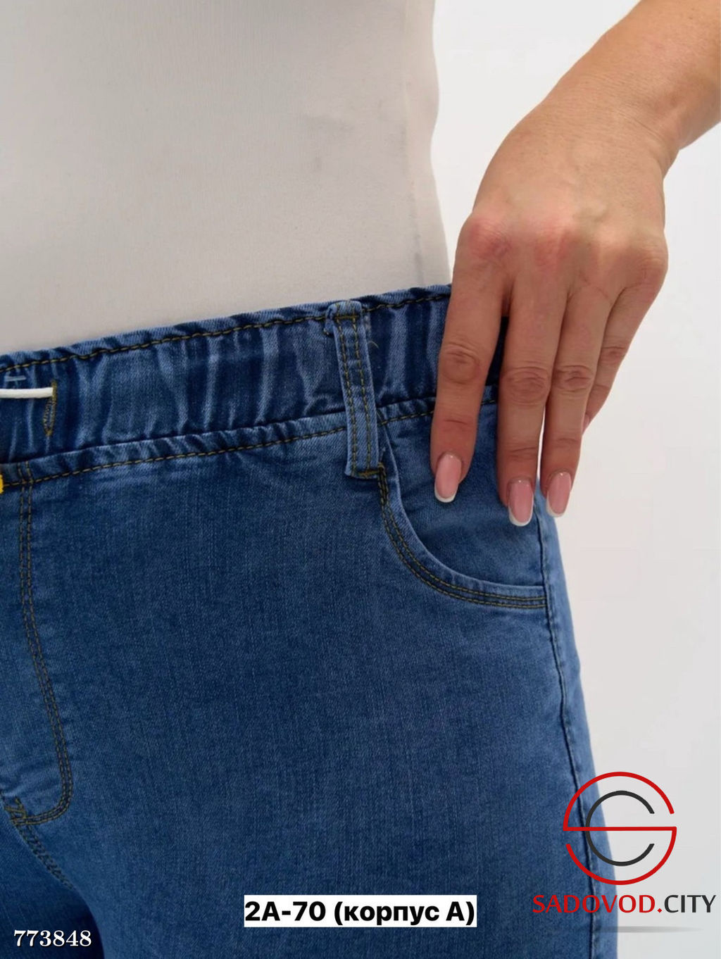 Капри джинсовые женские - Bruno фото 9