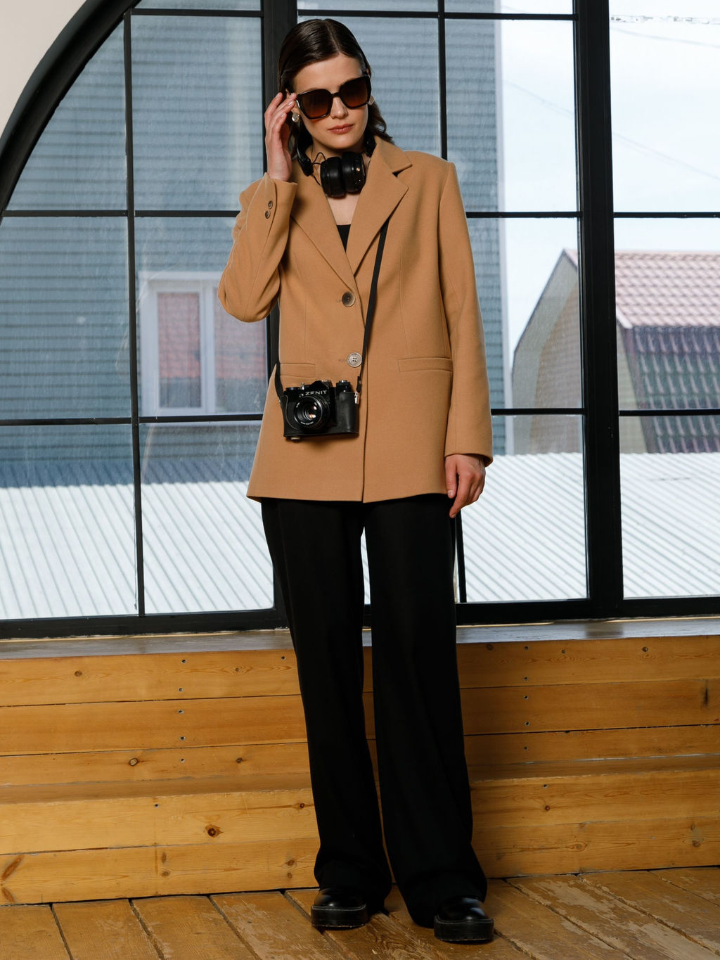 Брюки прямого силуэта