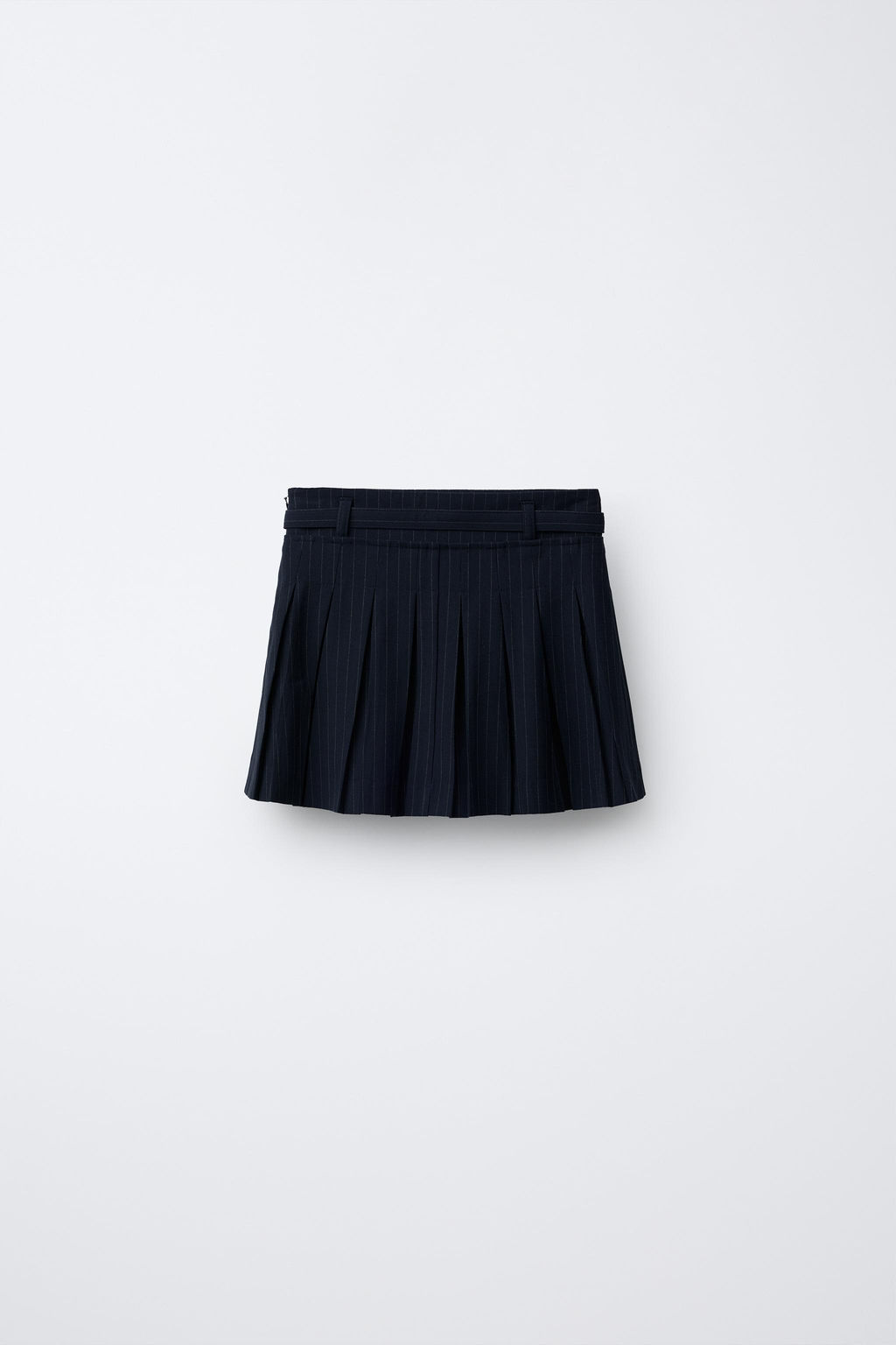 PINSTRIPE SKIRT WITH BELT - Zara фото 6