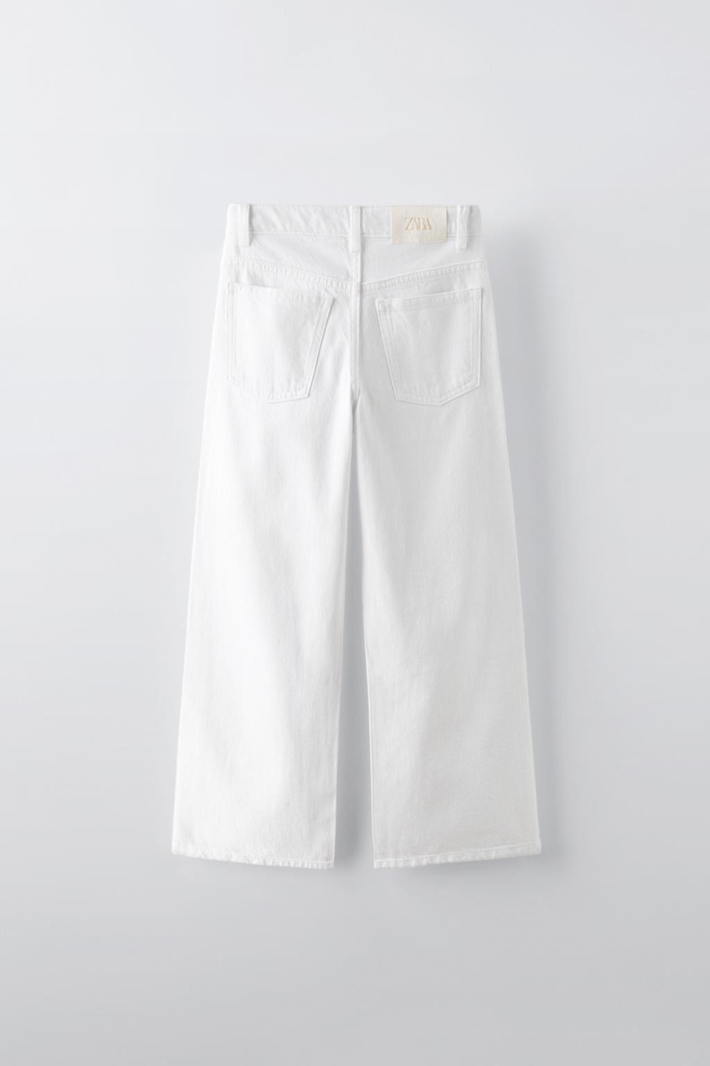 WIDE-LEG JEANS - Zara фото 15