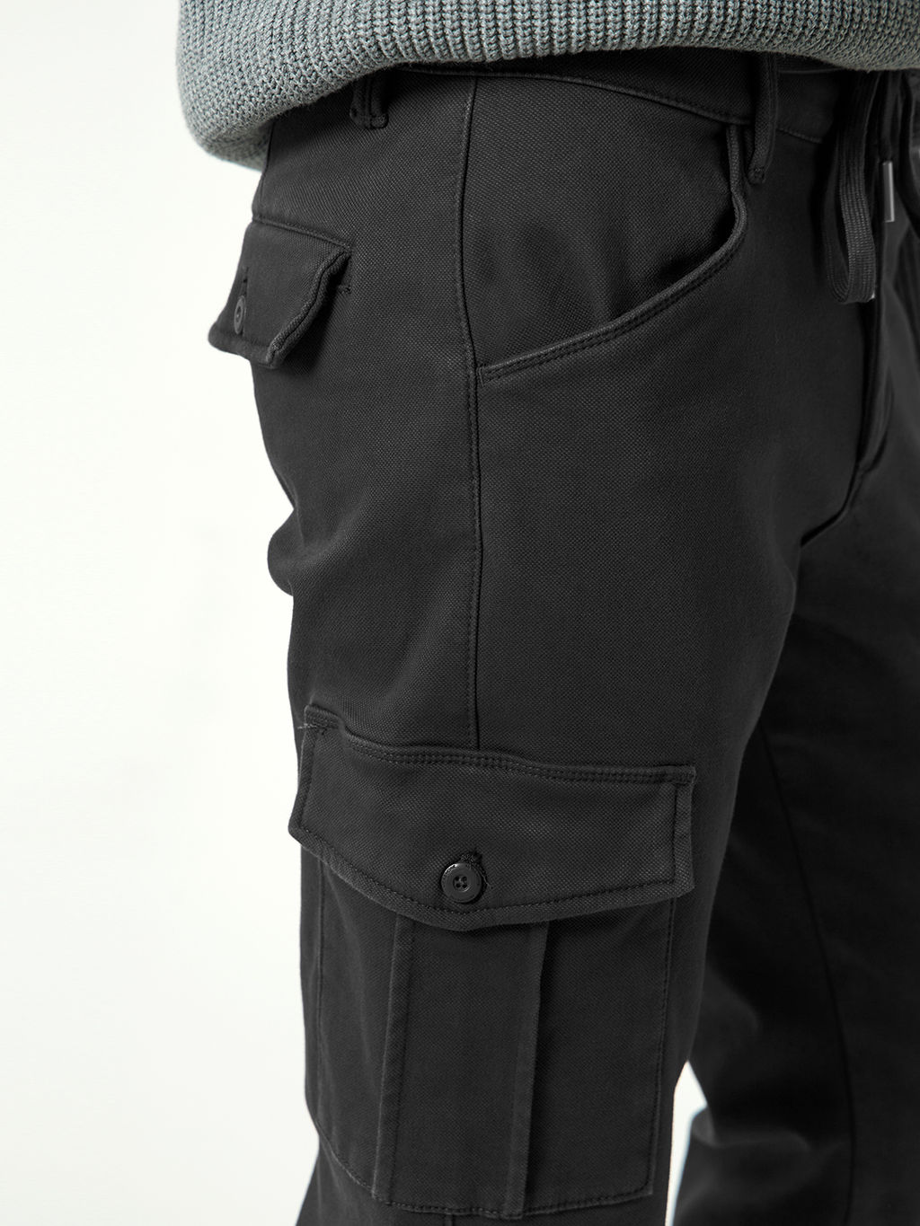 Мужские джинсы Карго утеплённые - Mossmore фото 68