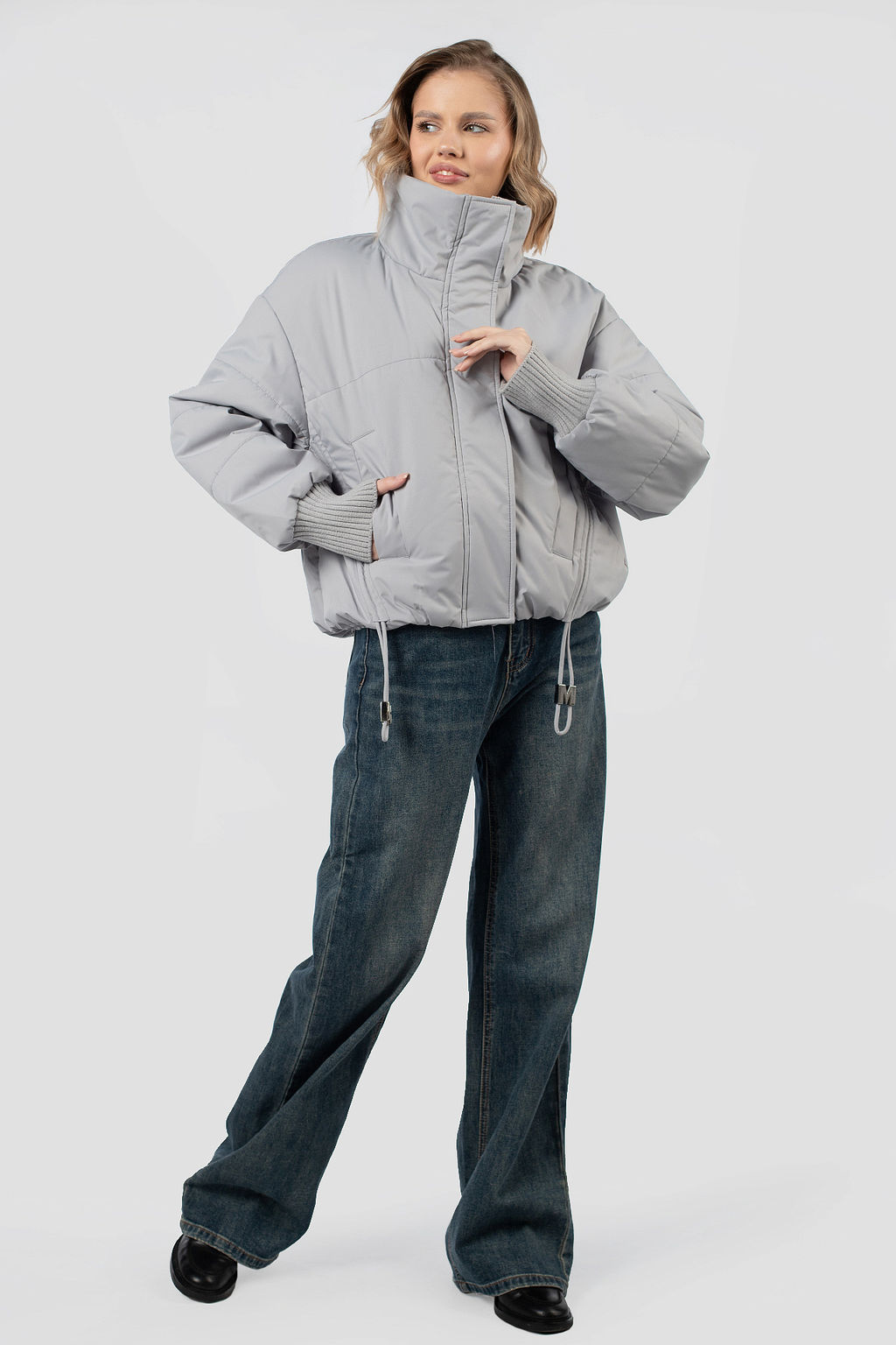 04-3178 Куртка женская демисезонная (Холлофайбер 150) - El podio фото 2
