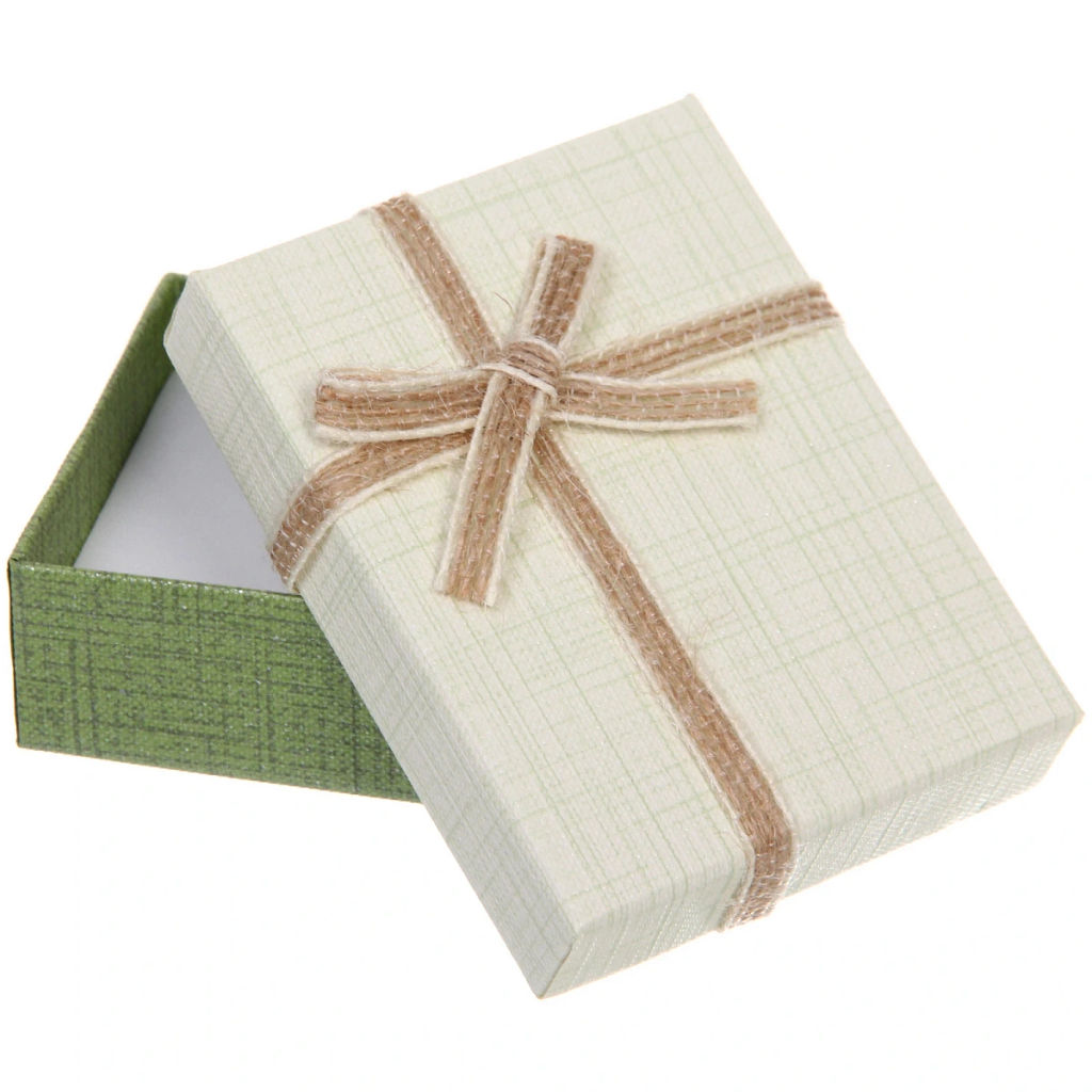Коробка подарочная "Moment" 9*7*3 см, Зелёный