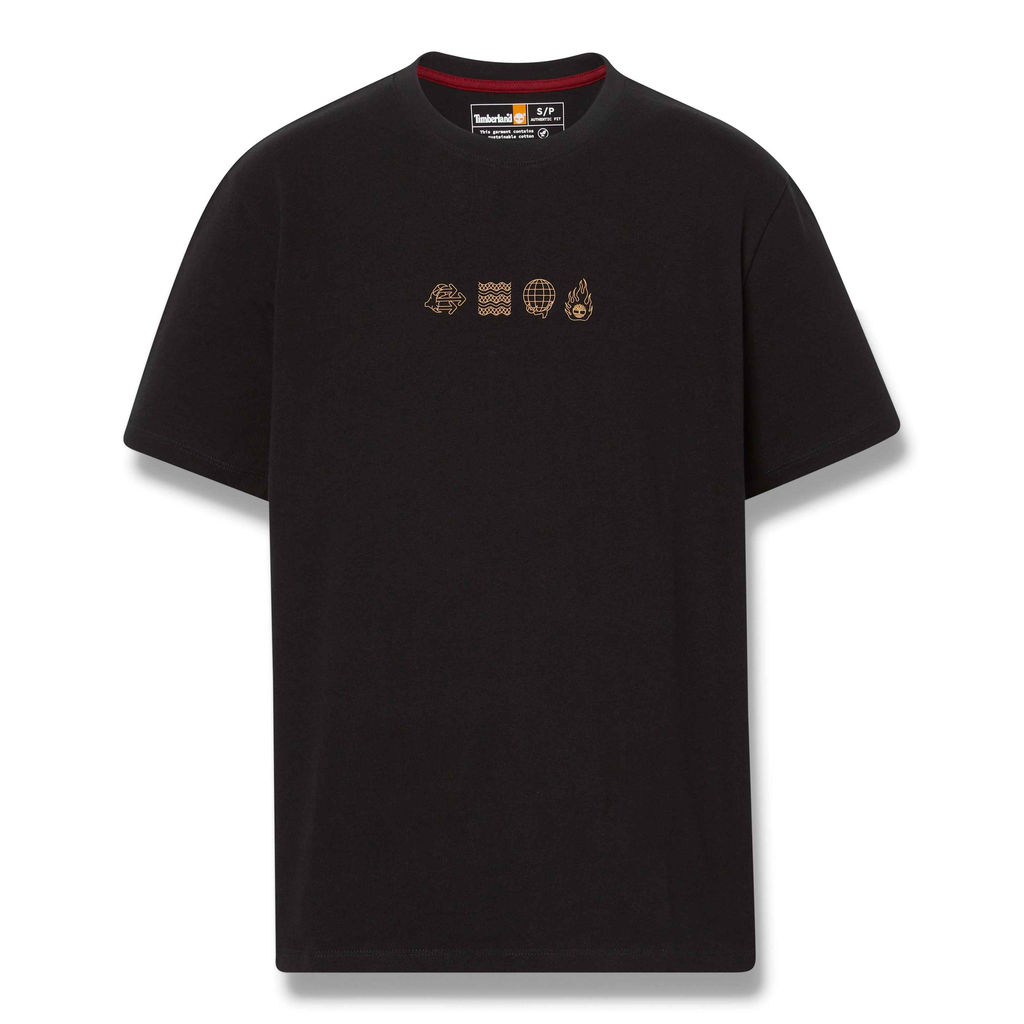 Футболка Timberland T-Shirt Lunar New Year черная  фото 2