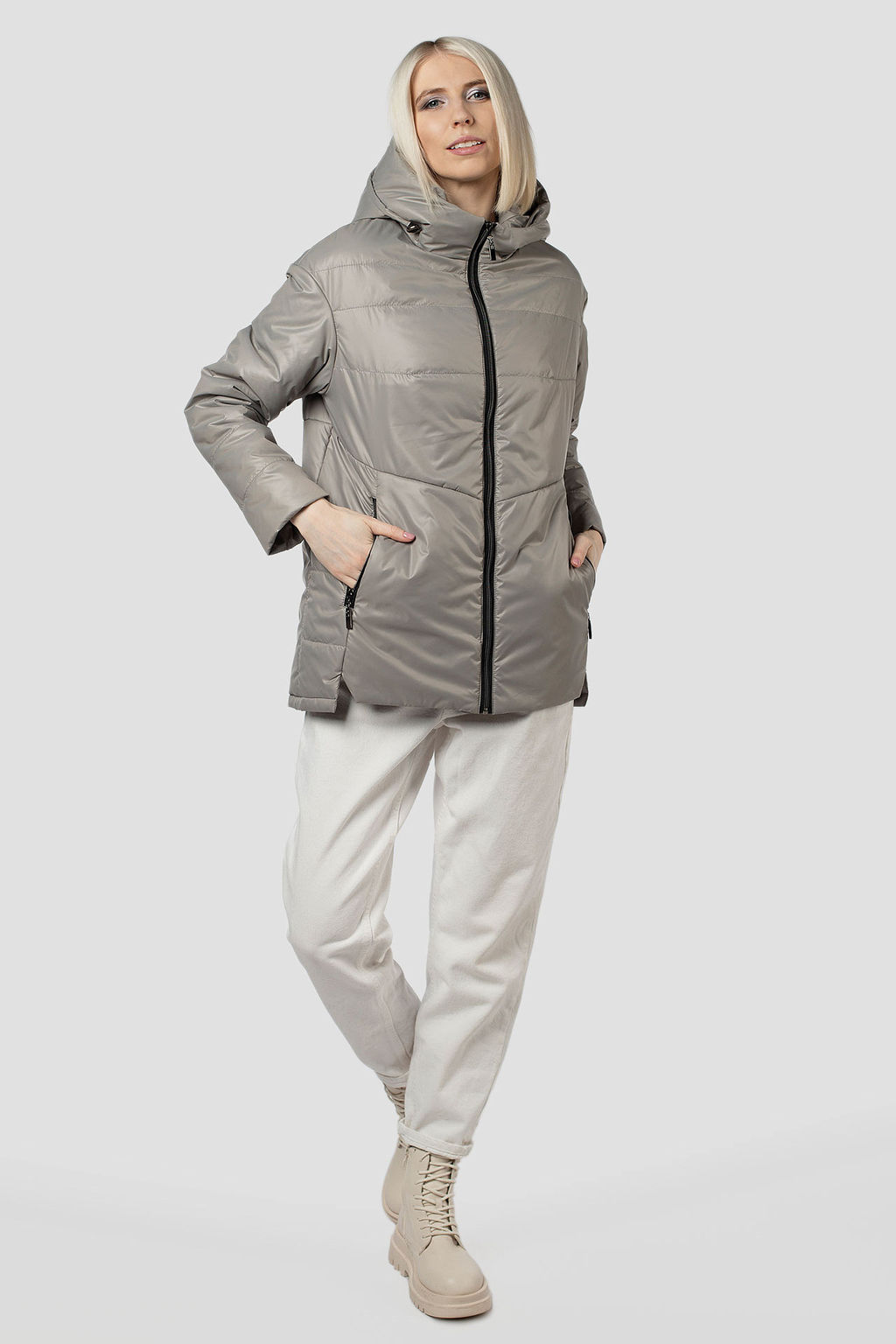 Куртка женская демисезонная (синтепон 150) - Империя пальто фото 4