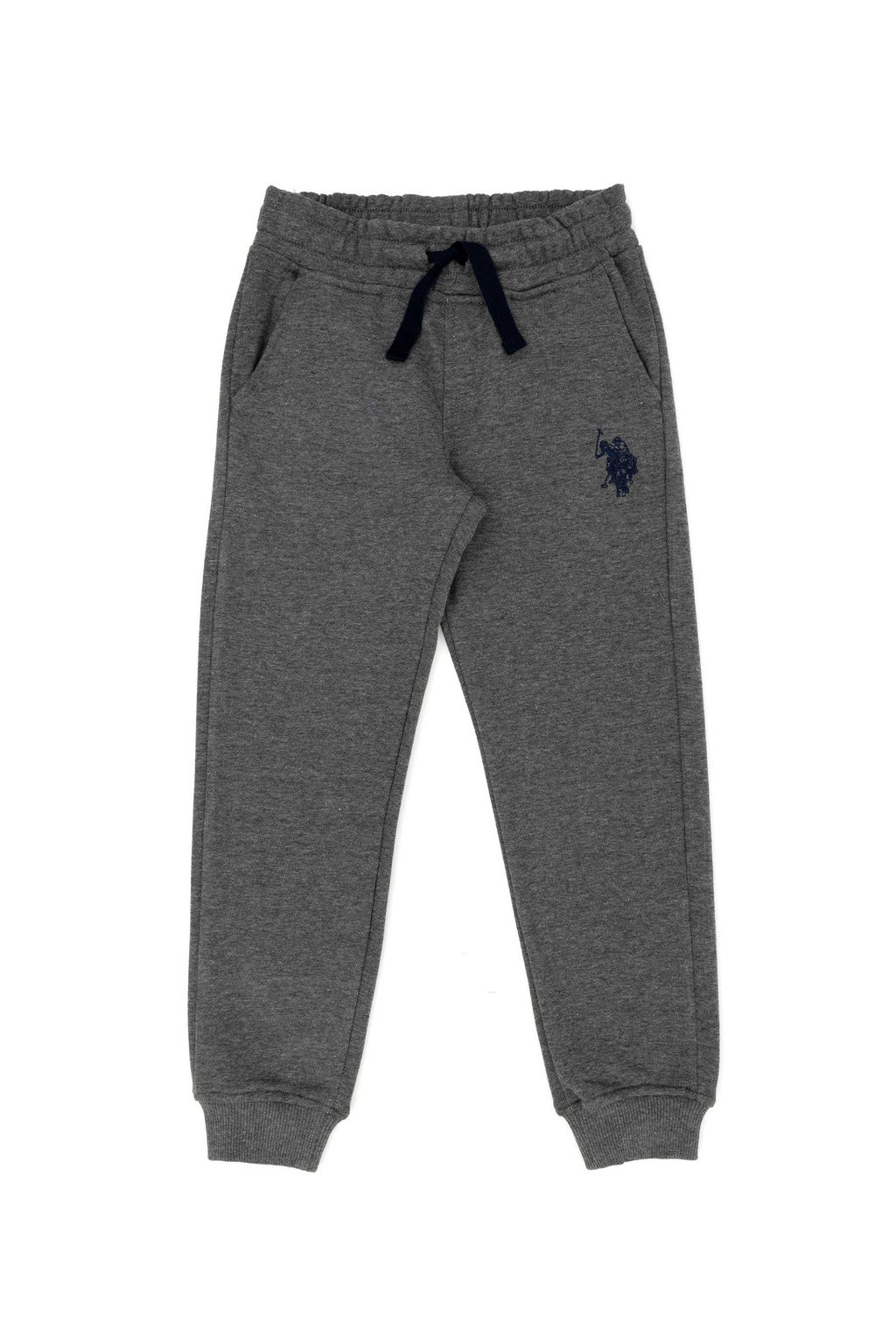 U. S. Polo Assn Меланжовые спортивные штаны для мальчика антрацитового цвета - U.s. polo assn фото 9