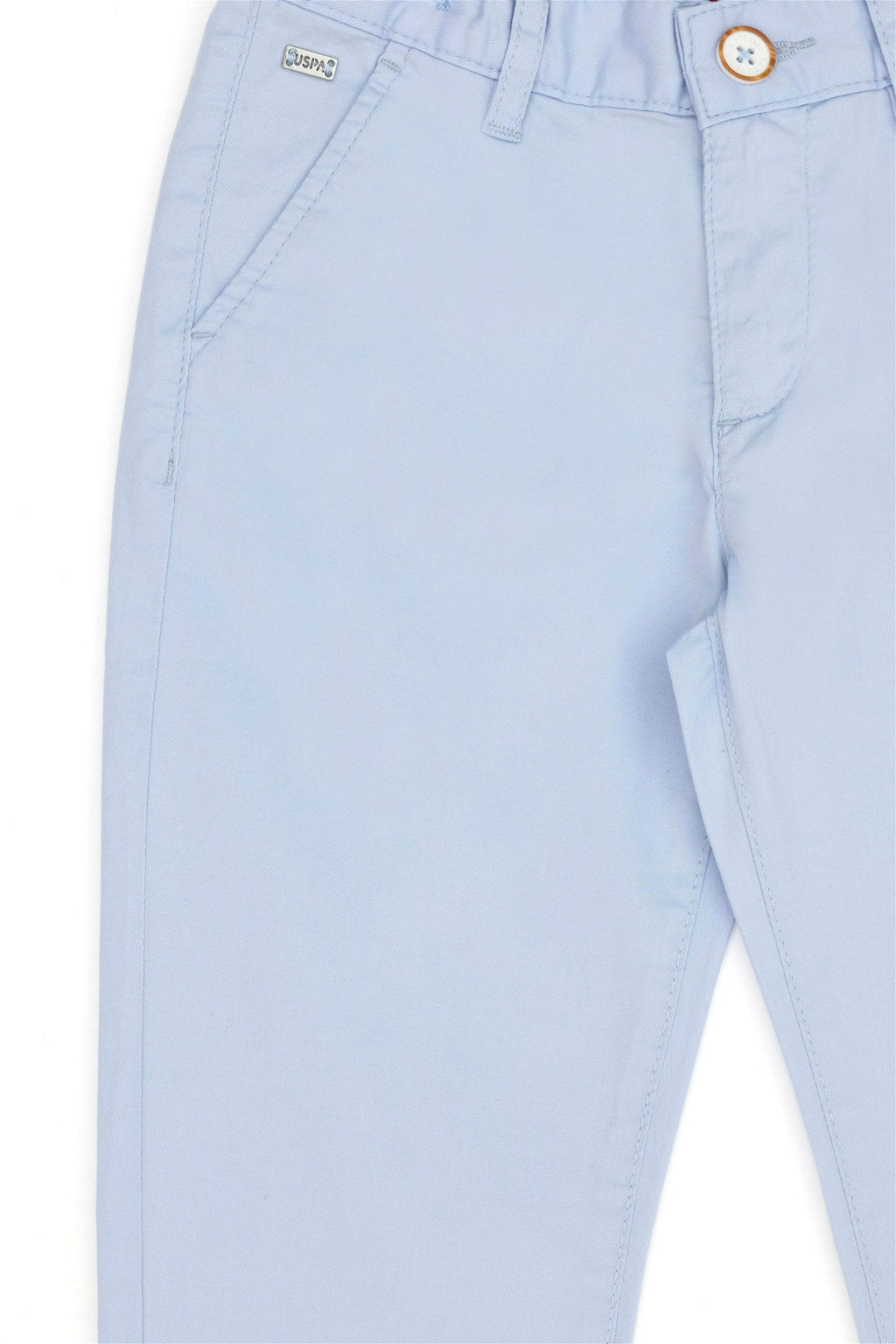 Голубые брюки из плотной ткани для мальчика Неожиданная скидка в корзине - U.s. polo assn фото 4