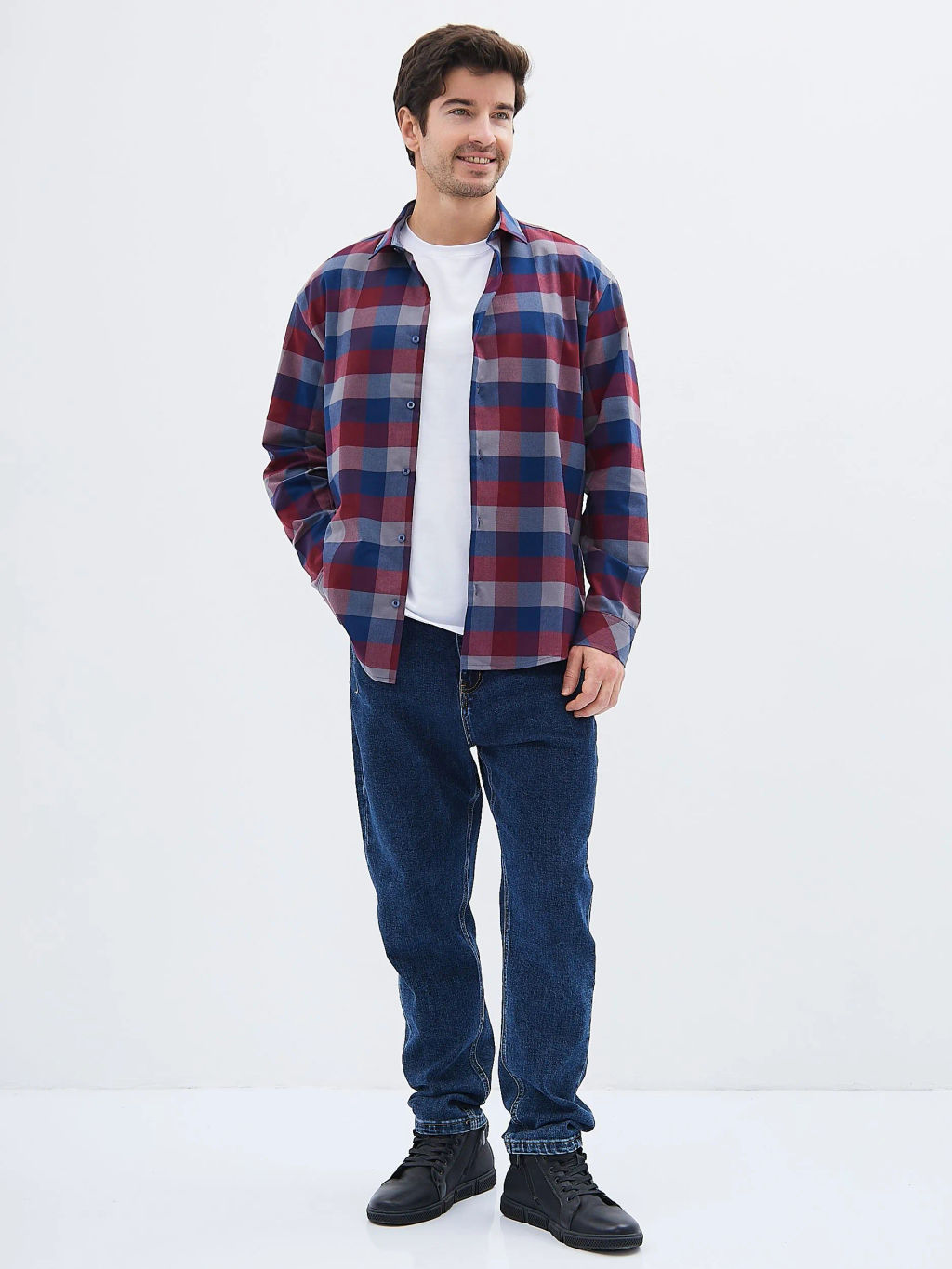 Сорочка мужская длинный рукав GREG S265/219/0945/1