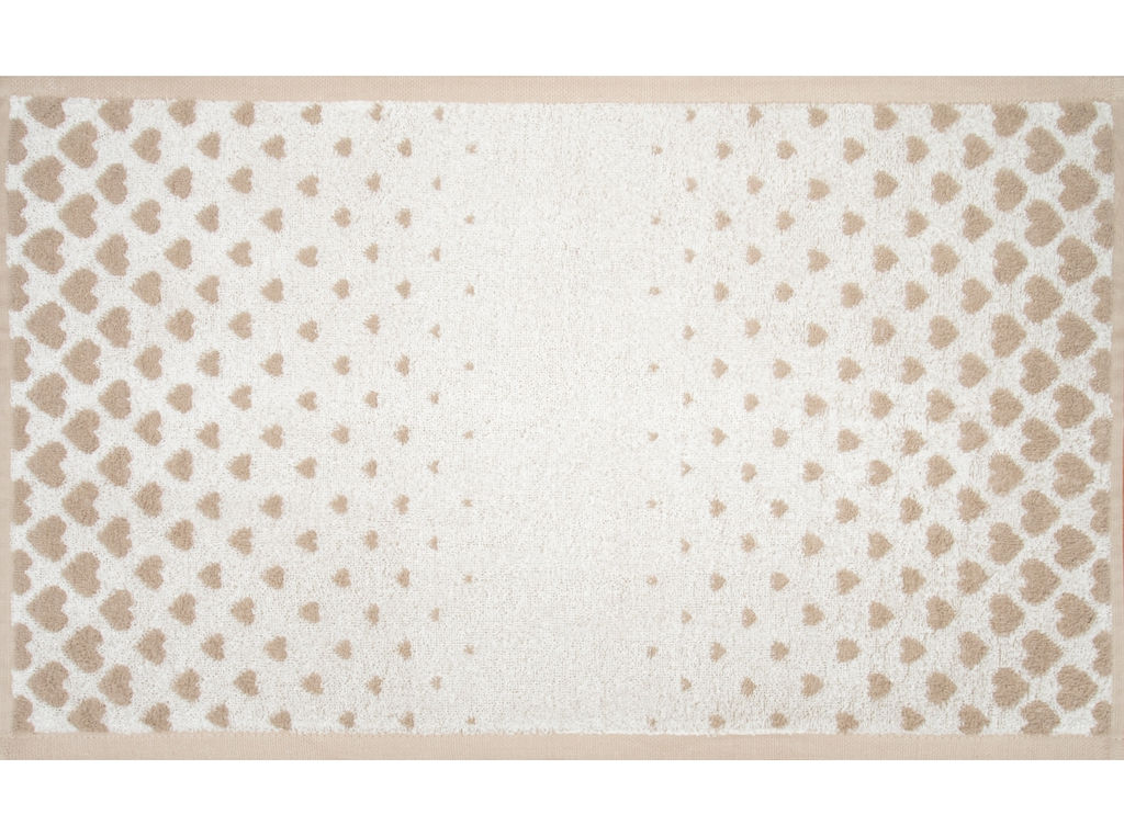 Полотенце махровое 6с104.511ж2 Градиент сердца(лен3) 67х40см