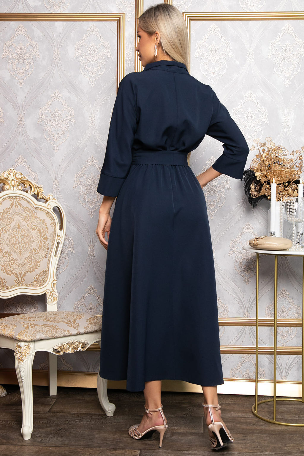 Платье Лорита (темно-синее) П14864-16М - Lt collection фото 3