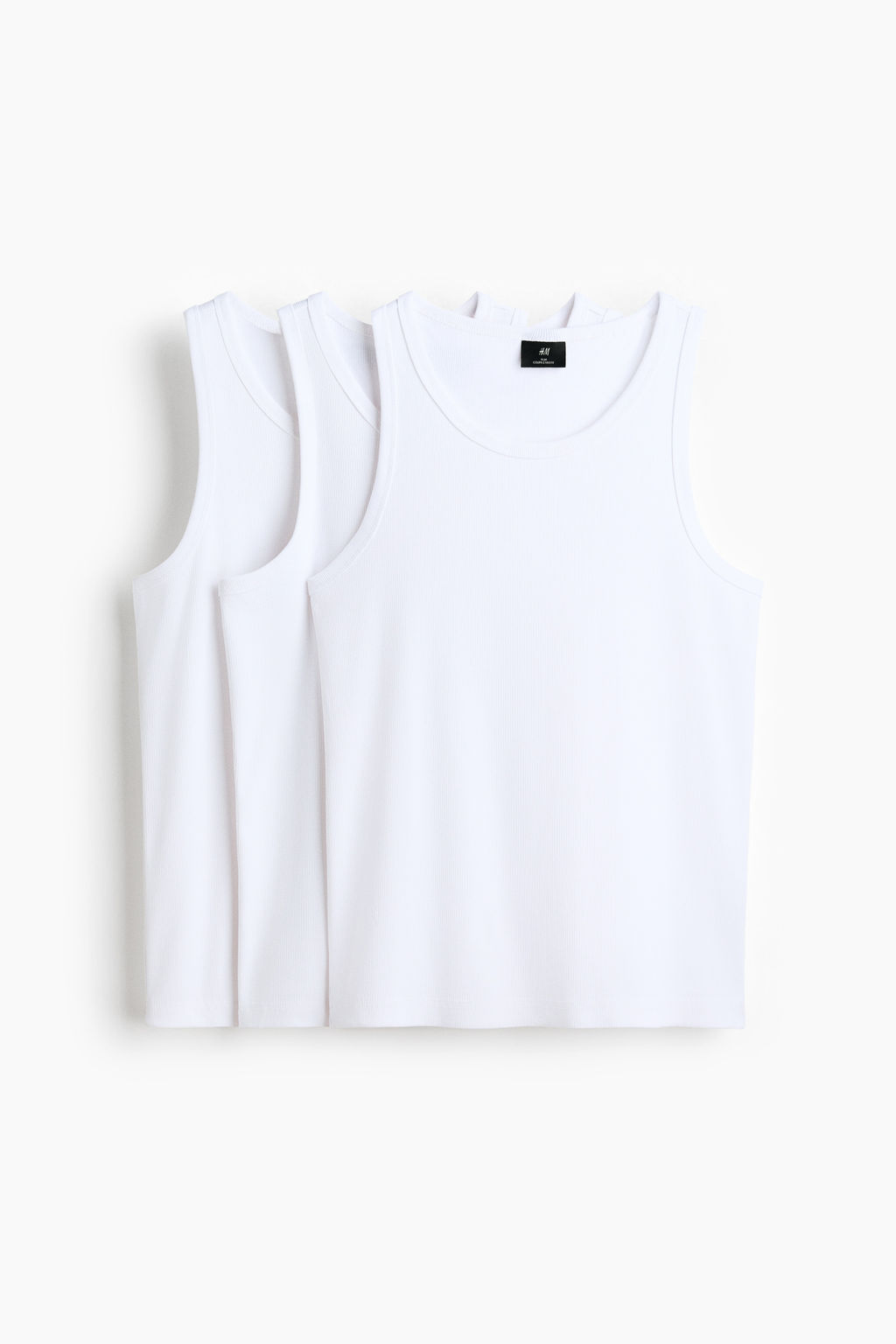 Pack de 3 camisetas sin mangas en canal? Slim Fit - H&m фото 3