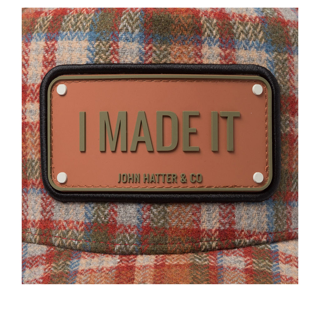 Бейсболка JOHN HATTER арт. R5-1190-U00 I Made It (оранжевый / красный)  фото 4