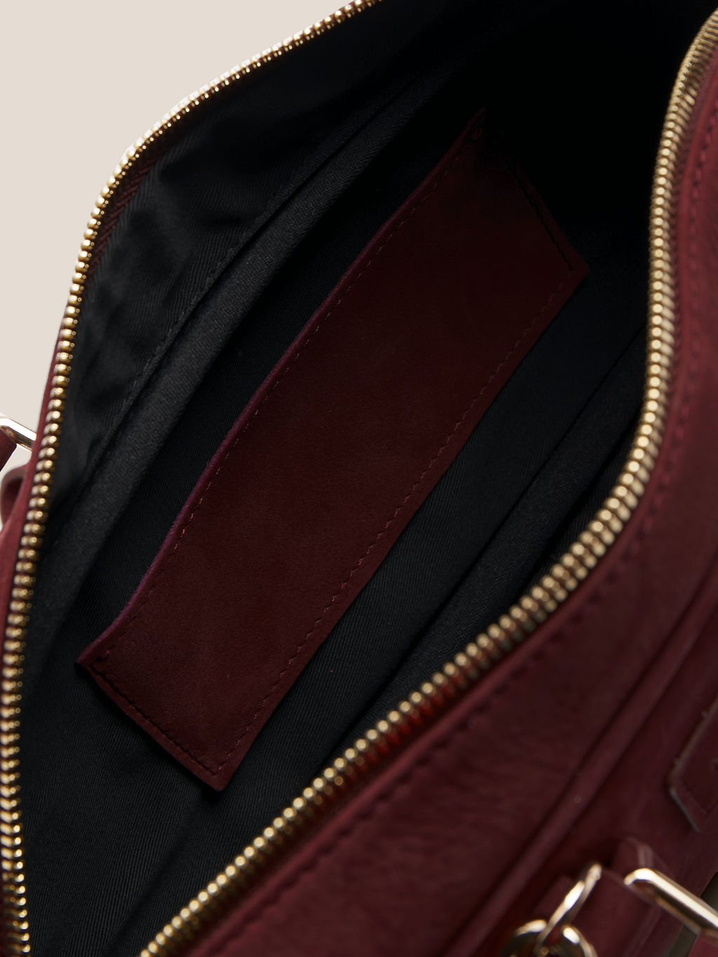 Женская сумка с ручками MAISON DAVID JADE Артикул 4792471, бордовый  фото 4