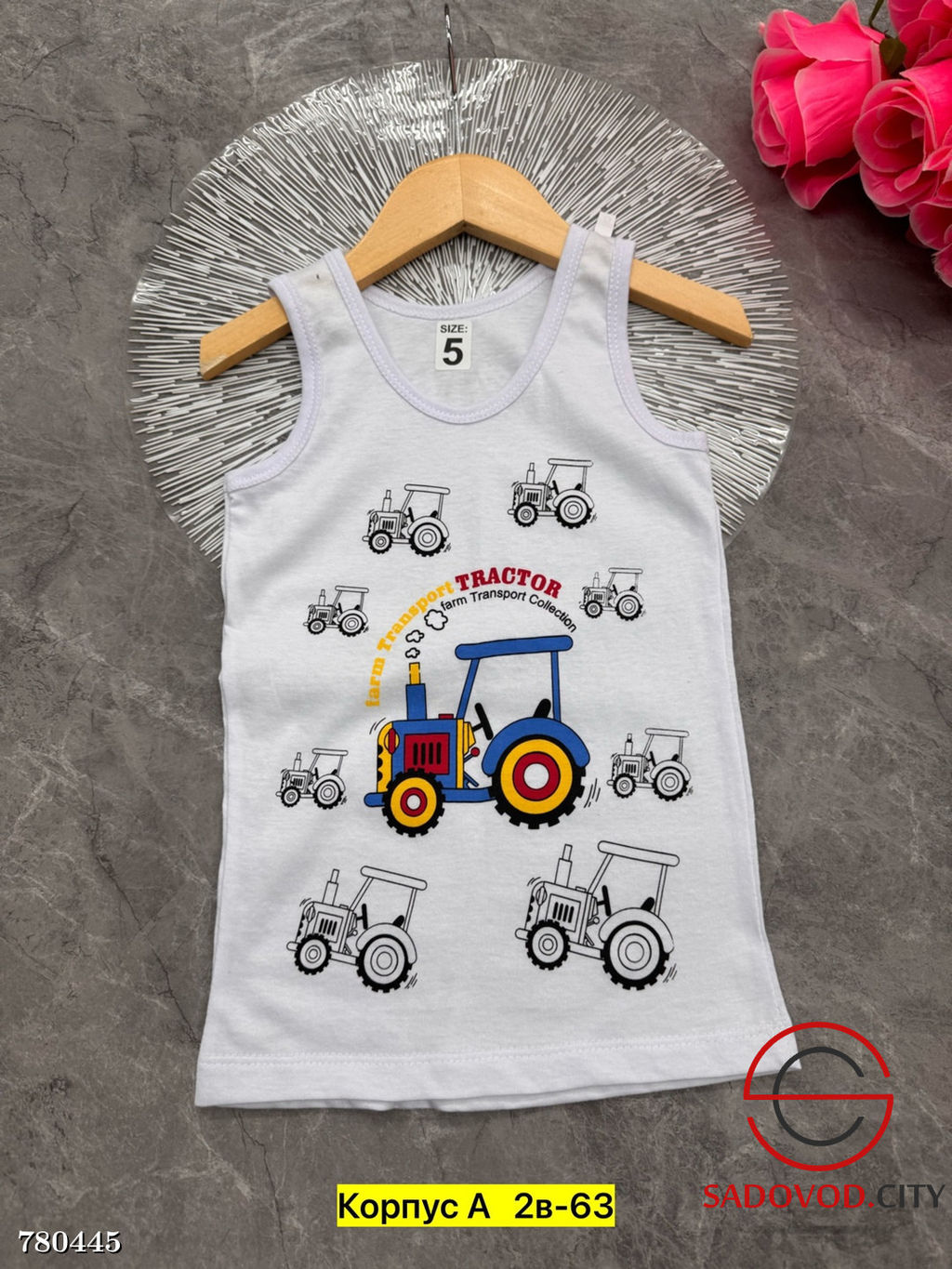 Майка летняя для мальчика - Bruno фото 2