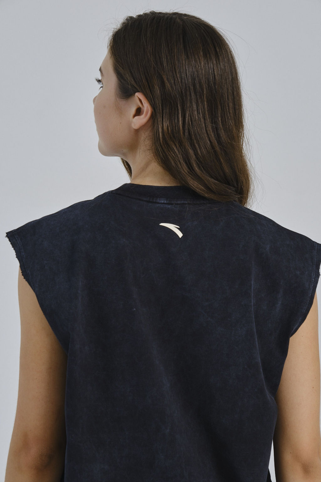 Майка трикотажная Черный