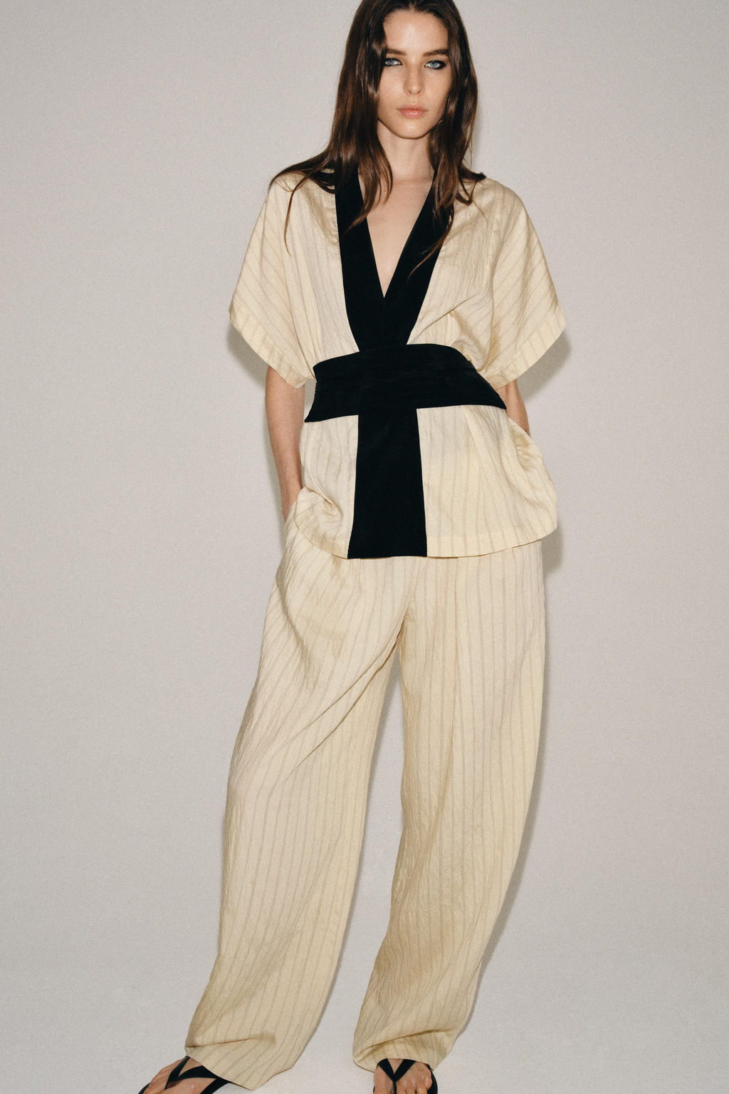 KIMONO RAYAS ZW COLLECTION / rayas - Zara фото 4