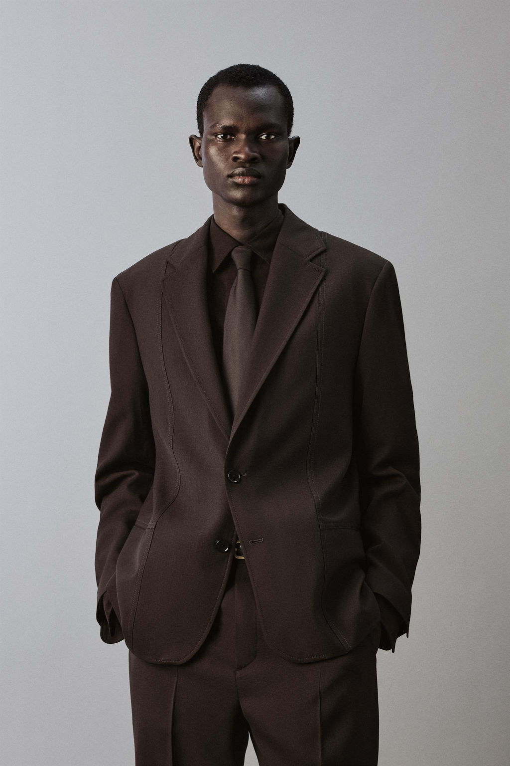 WOOL BLEND SUIT BLAZER - Zara фото 11