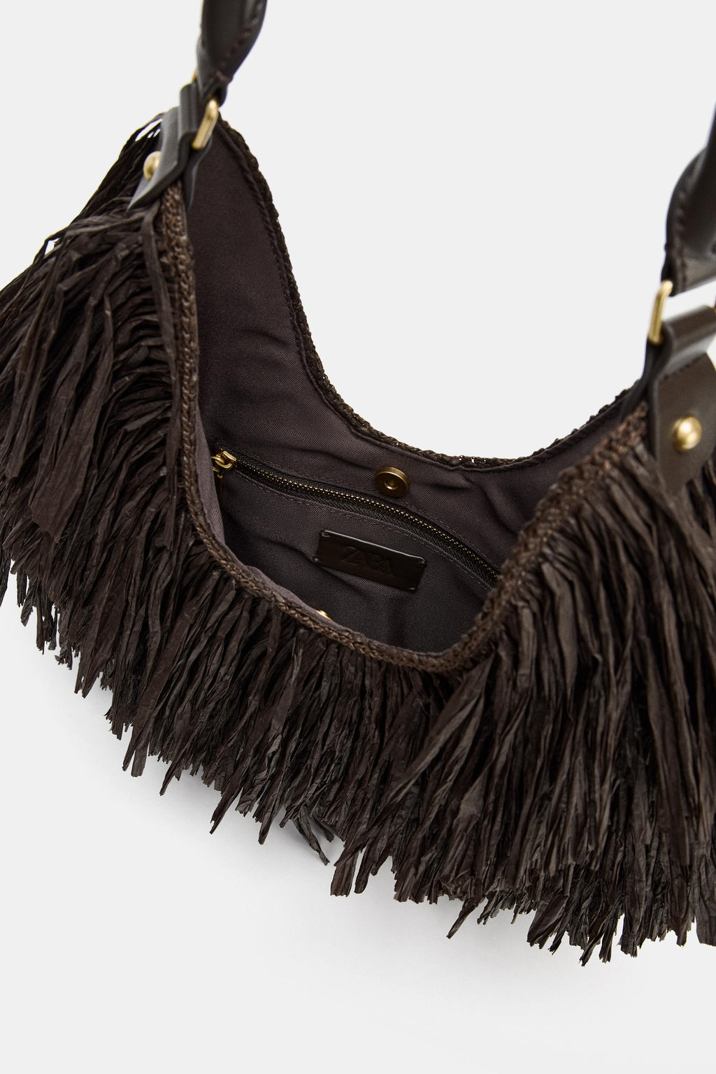 FRINGED TOTE BAG - Zara фото 12