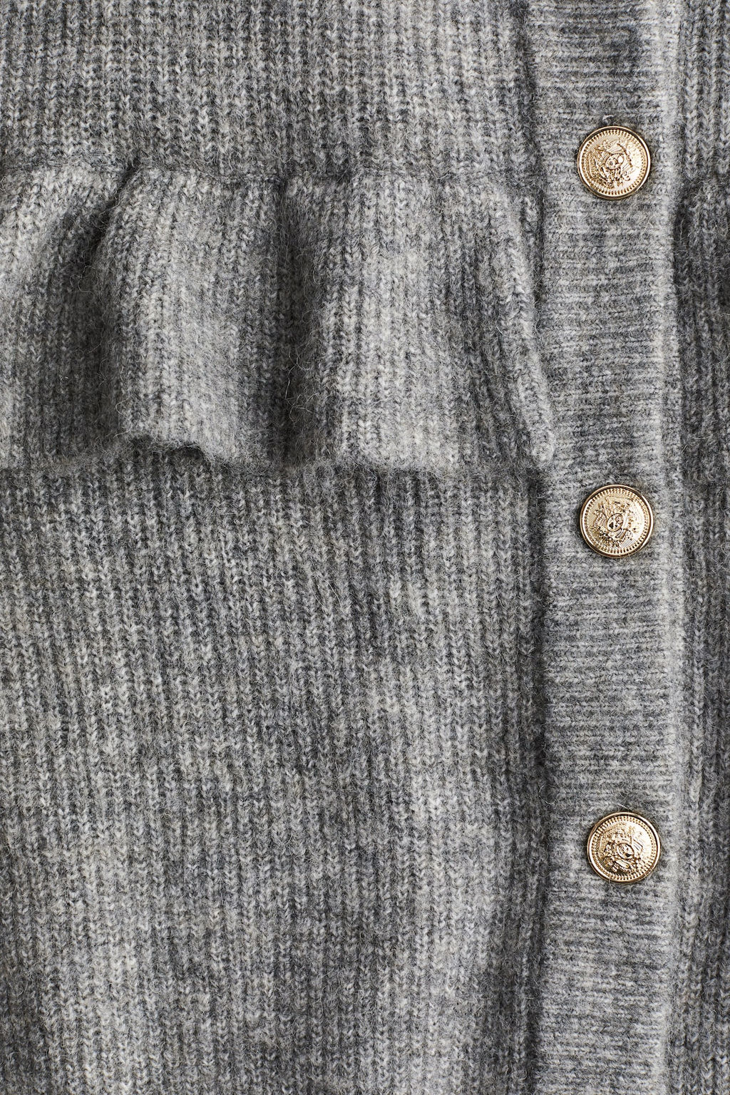 Cardigan en punto de canale con volante - H&m фото 6