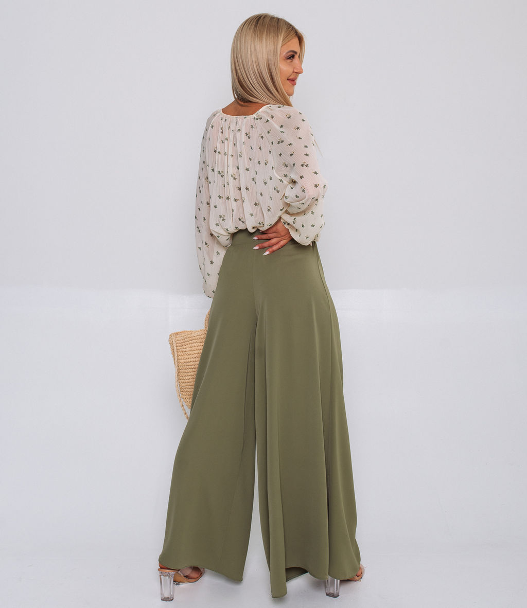 Брюки #ОБШ1350, оливковый - Dommod фото 5