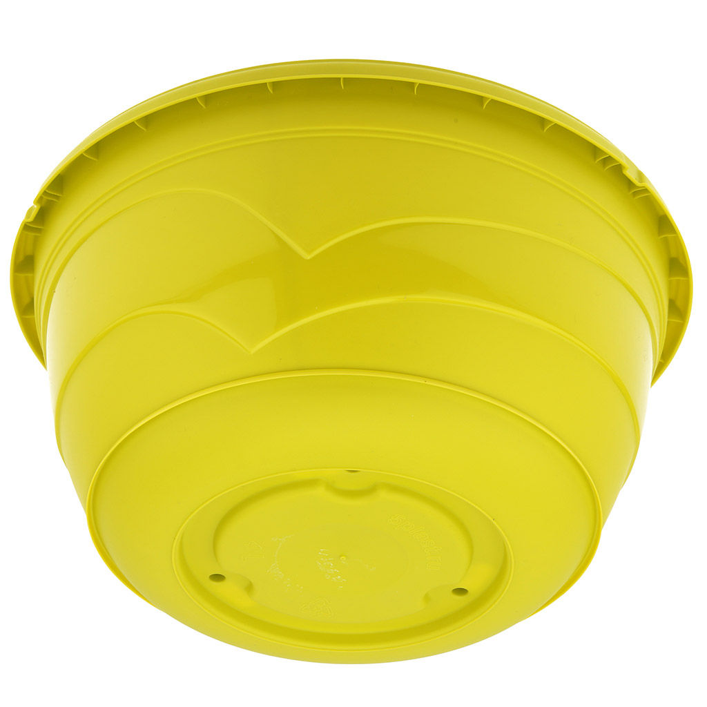 Горшок для цветов пластмассовый Венеция 4л, д25,5см, фисташковый (Россия) - Домашняя мода фото 5