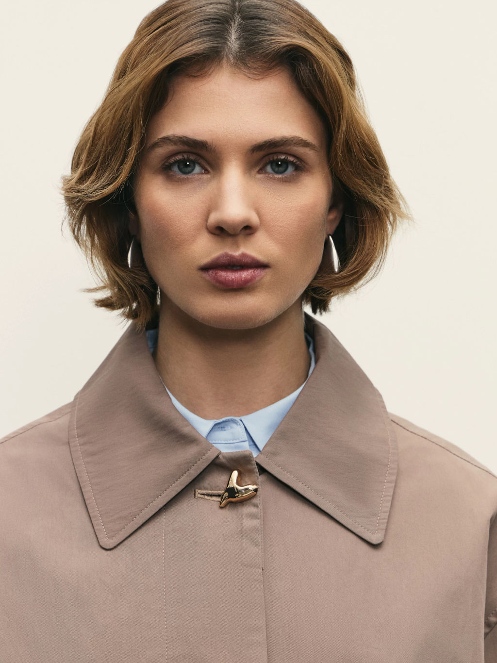Плащ свободного силуэта / Zarina  фото 6
