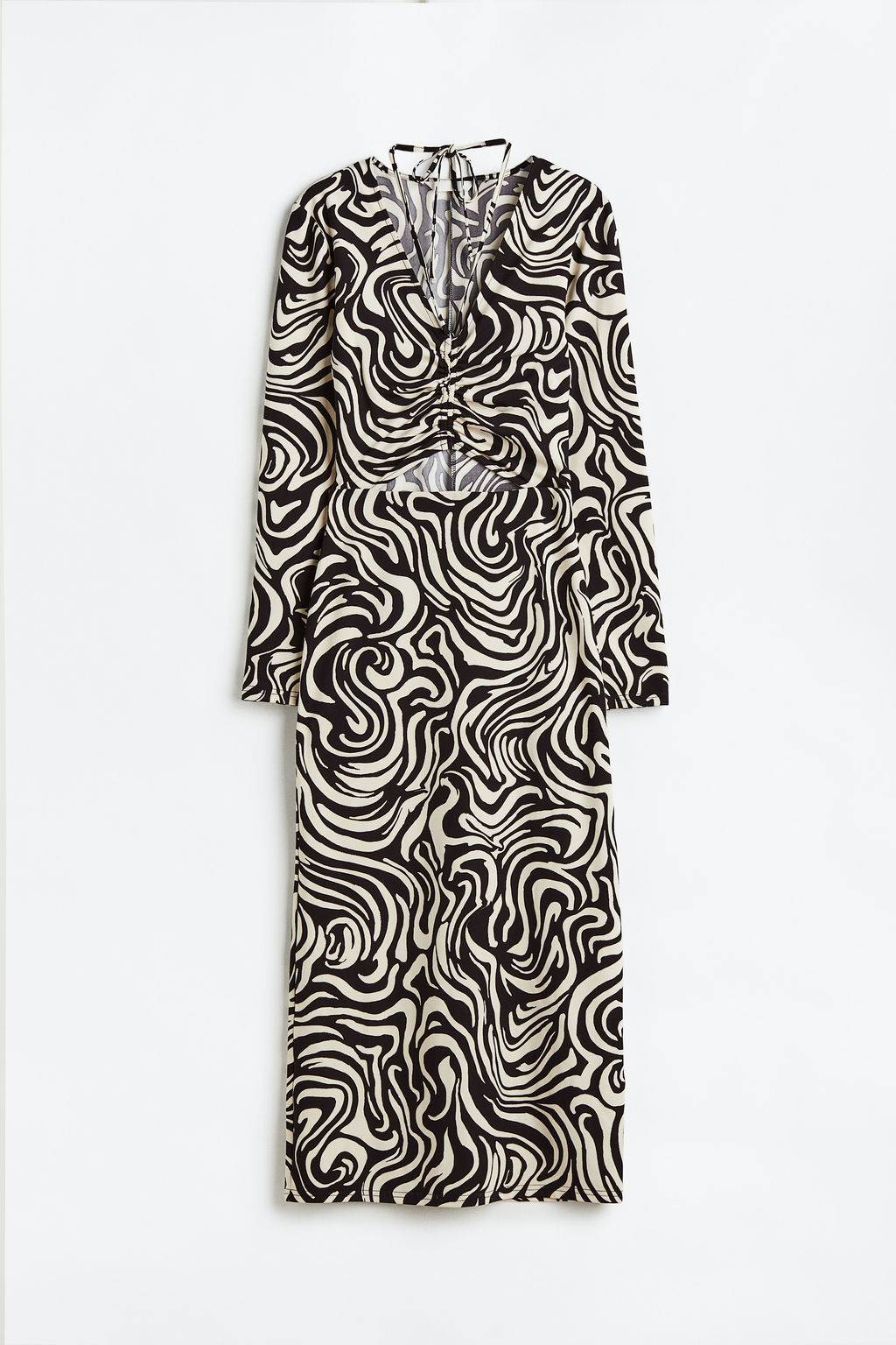 Vestido ajustado con cordon de ajuste - H&m фото 3