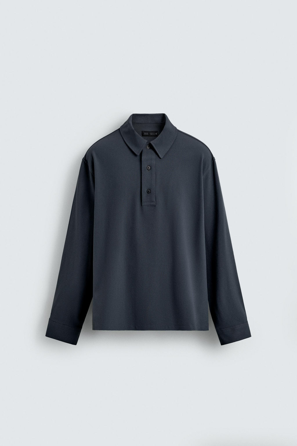 FLOWING POLO SHIRT - Zara фото 7